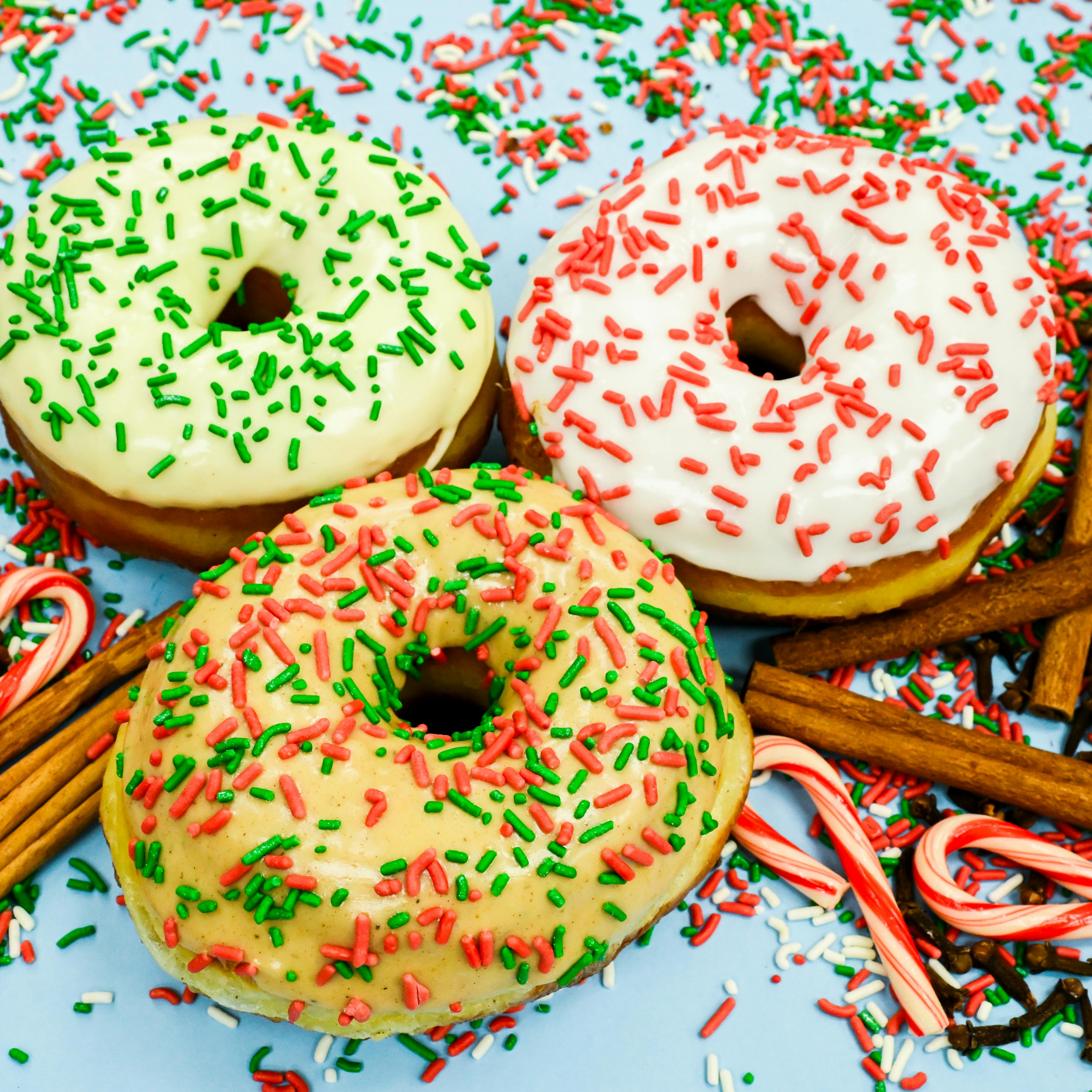 Christmas Brioche Donuts Kit - 12 Pack by Grindstone Donuts