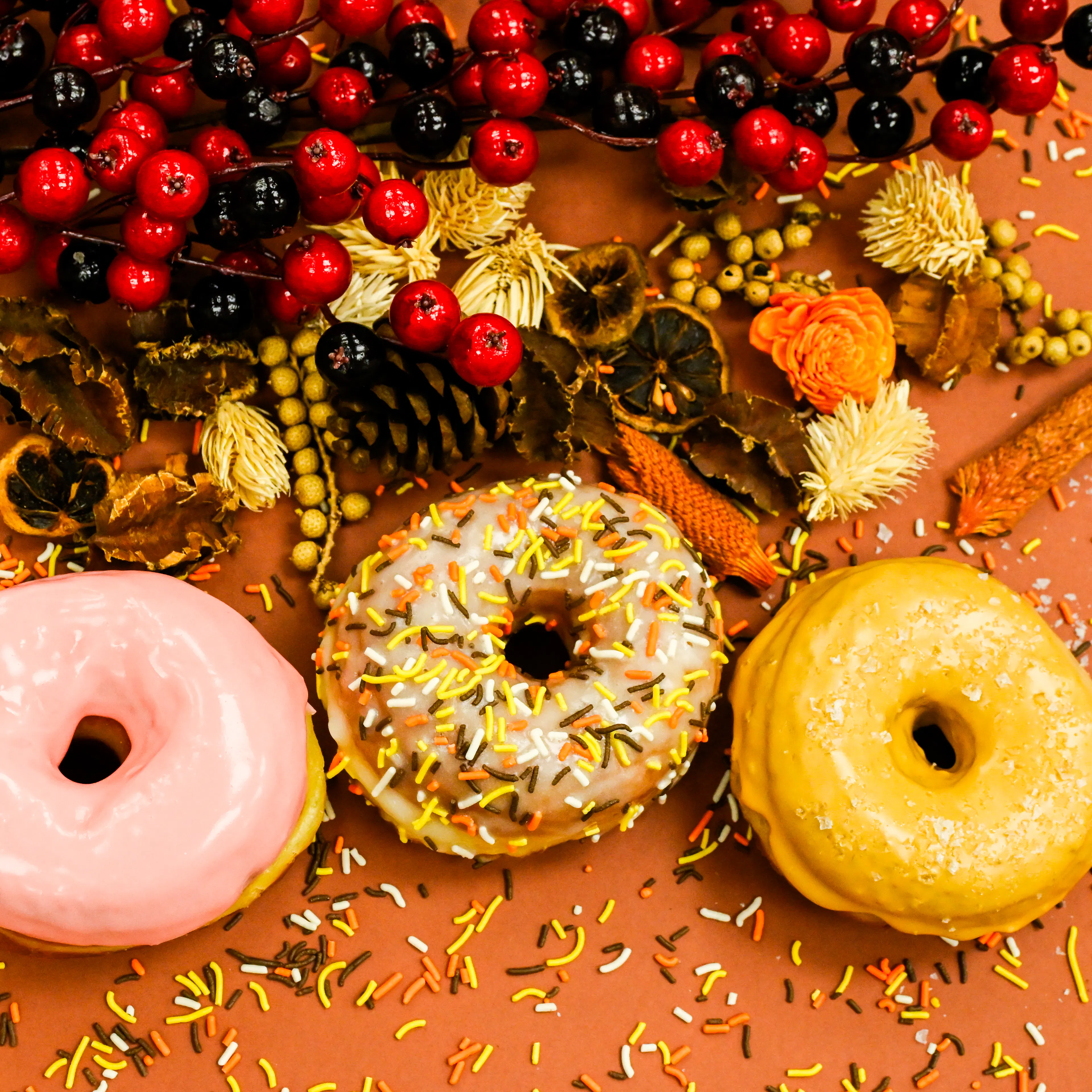 Thanksgiving Brioche Donuts Kit - 12 Pack by Grindstone Donuts