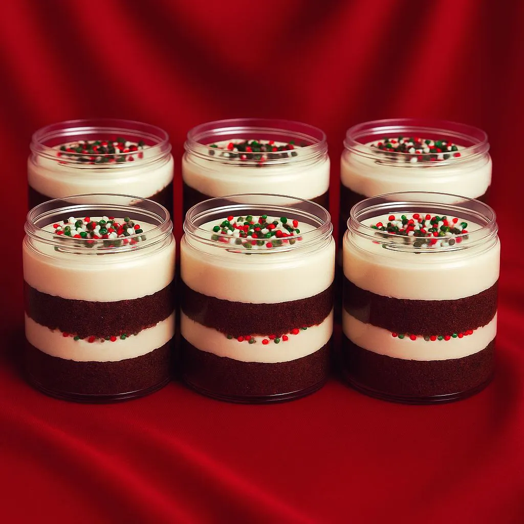 Holiday Vegan Cupcake Jars - 6 Pack by Brooklyn Cupcake - Alternate image 2