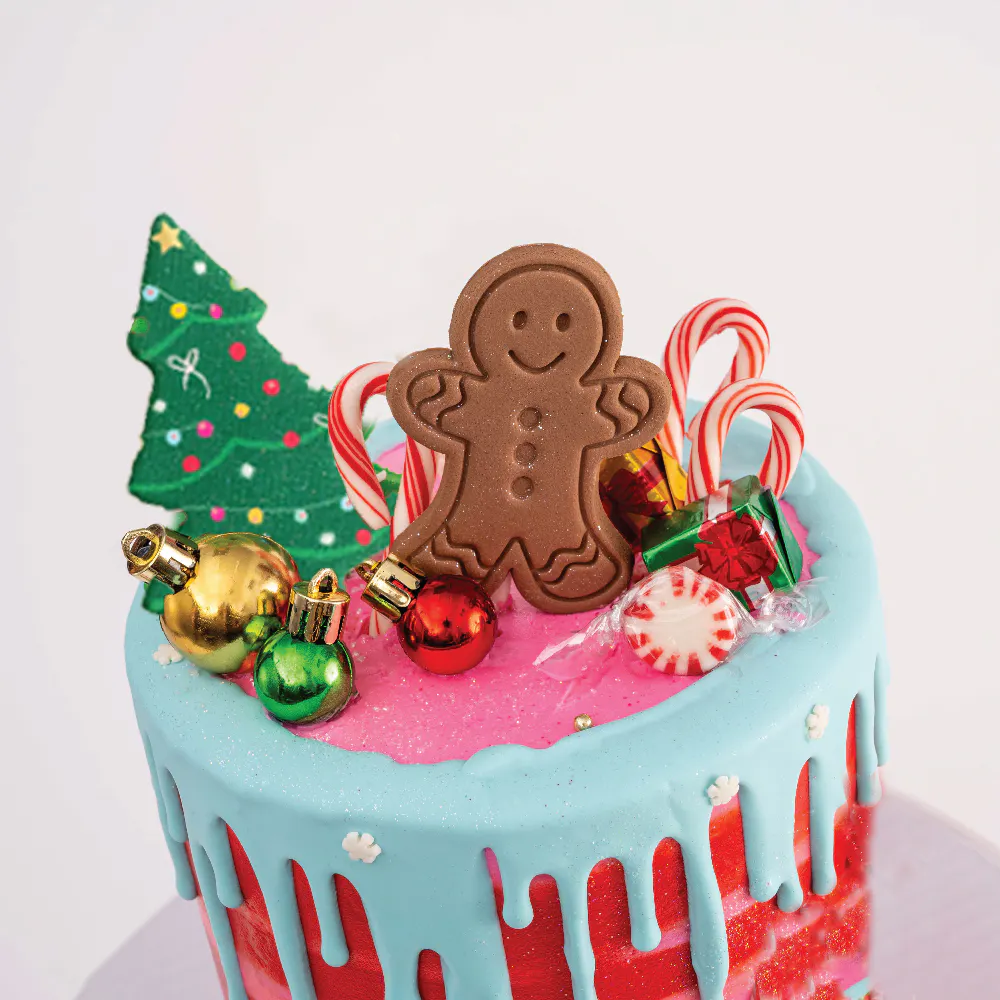 "Merry & Bright" Vanilla Confetti Cake by Sweet E's Bake Shop - Alternate image 1