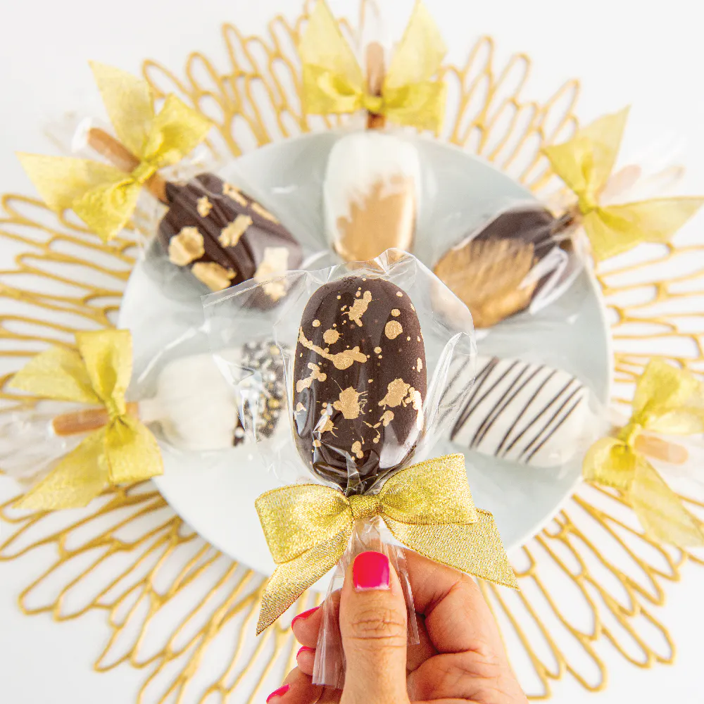 "Cheers to the New Year" Dessert Treat Box by Sweet E's Bake Shop - Alternate image 4