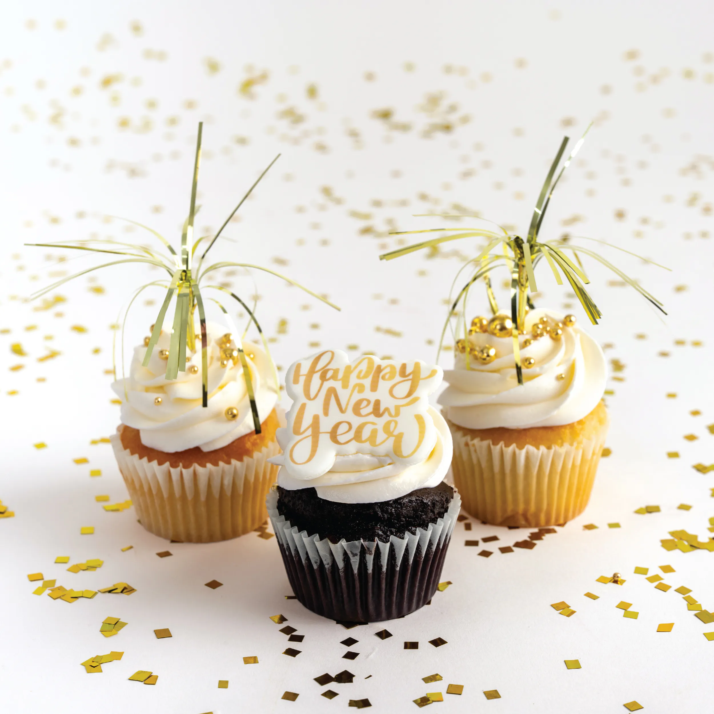 "Cheers to the New Year" Dessert Treat Box by Sweet E's Bake Shop - Alternate image 1