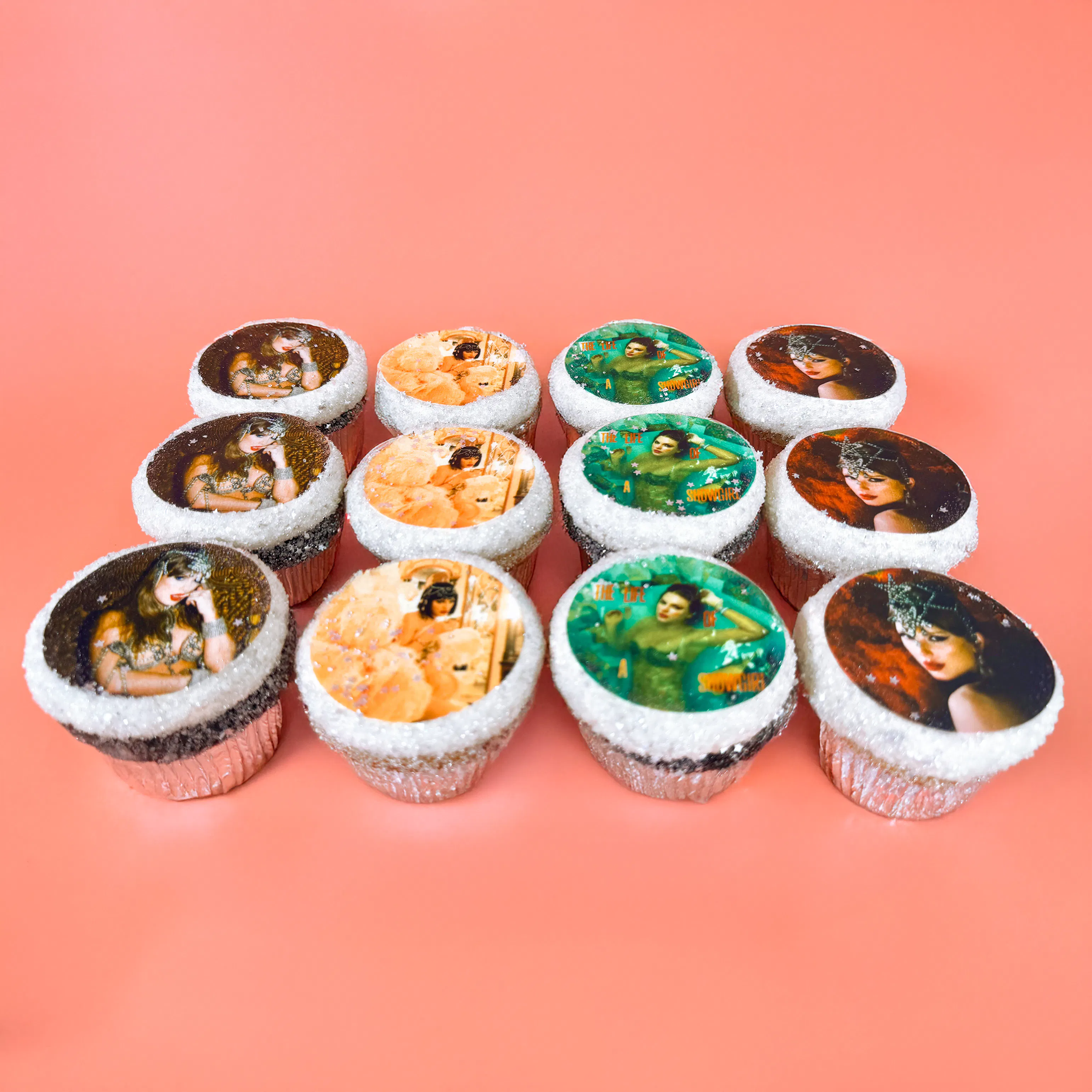 Life of a Showgirl Cupcakes - 12 Pack by Trophy Cupcakes | Goldbelly