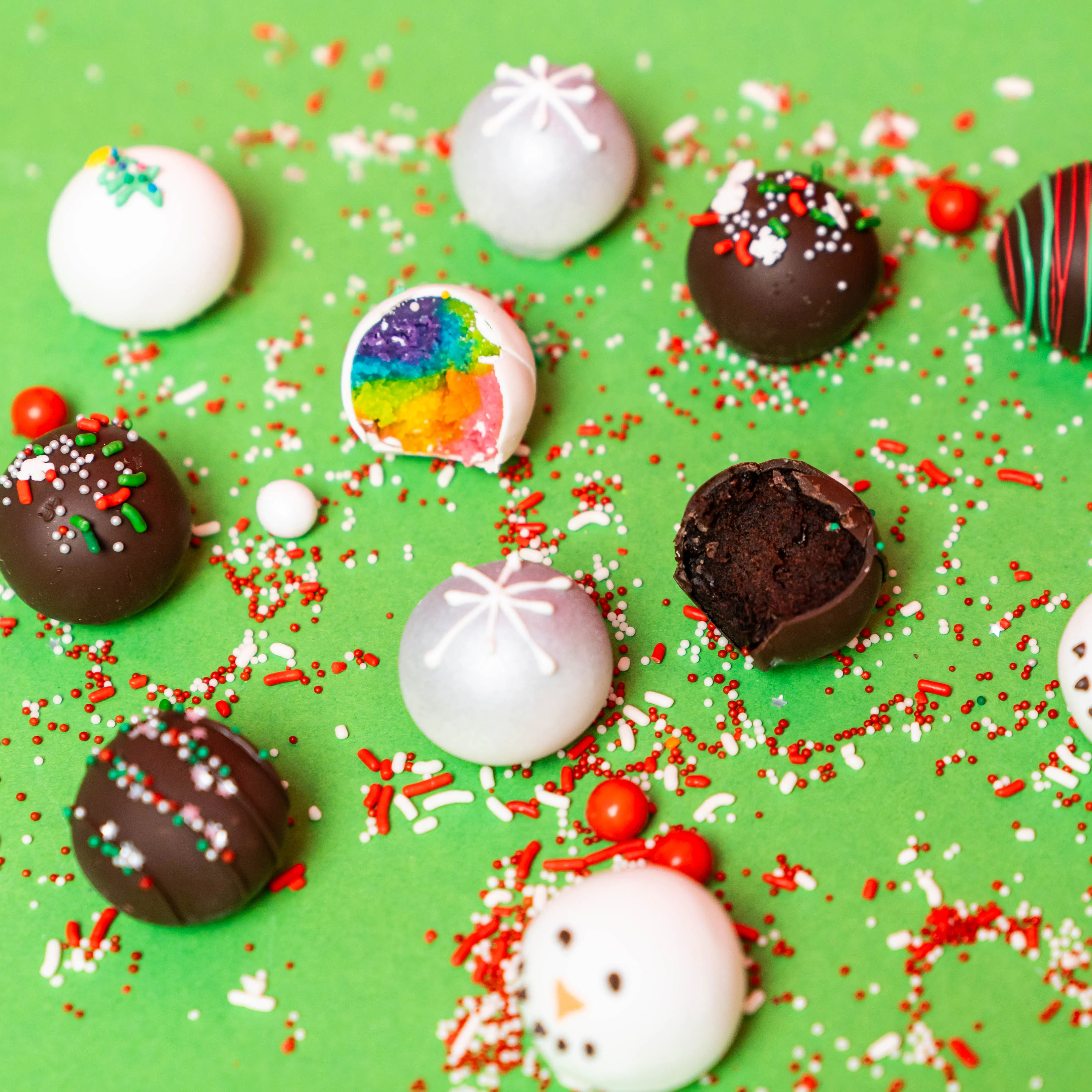 Christmas Cake Balls by Flour Shop - Alternate image 1