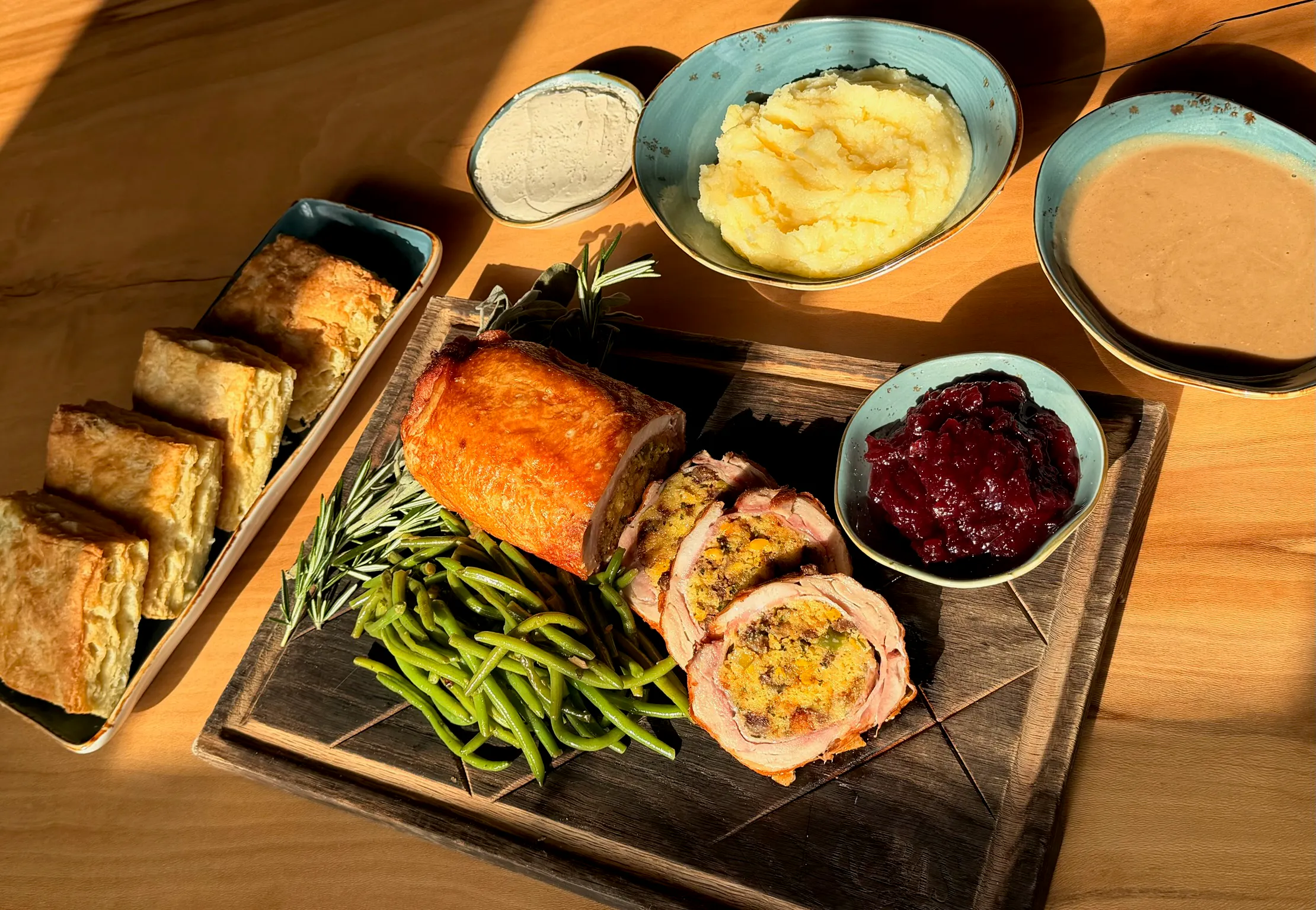 Holiday Turkey Roll Meal Kit by Reba's Place