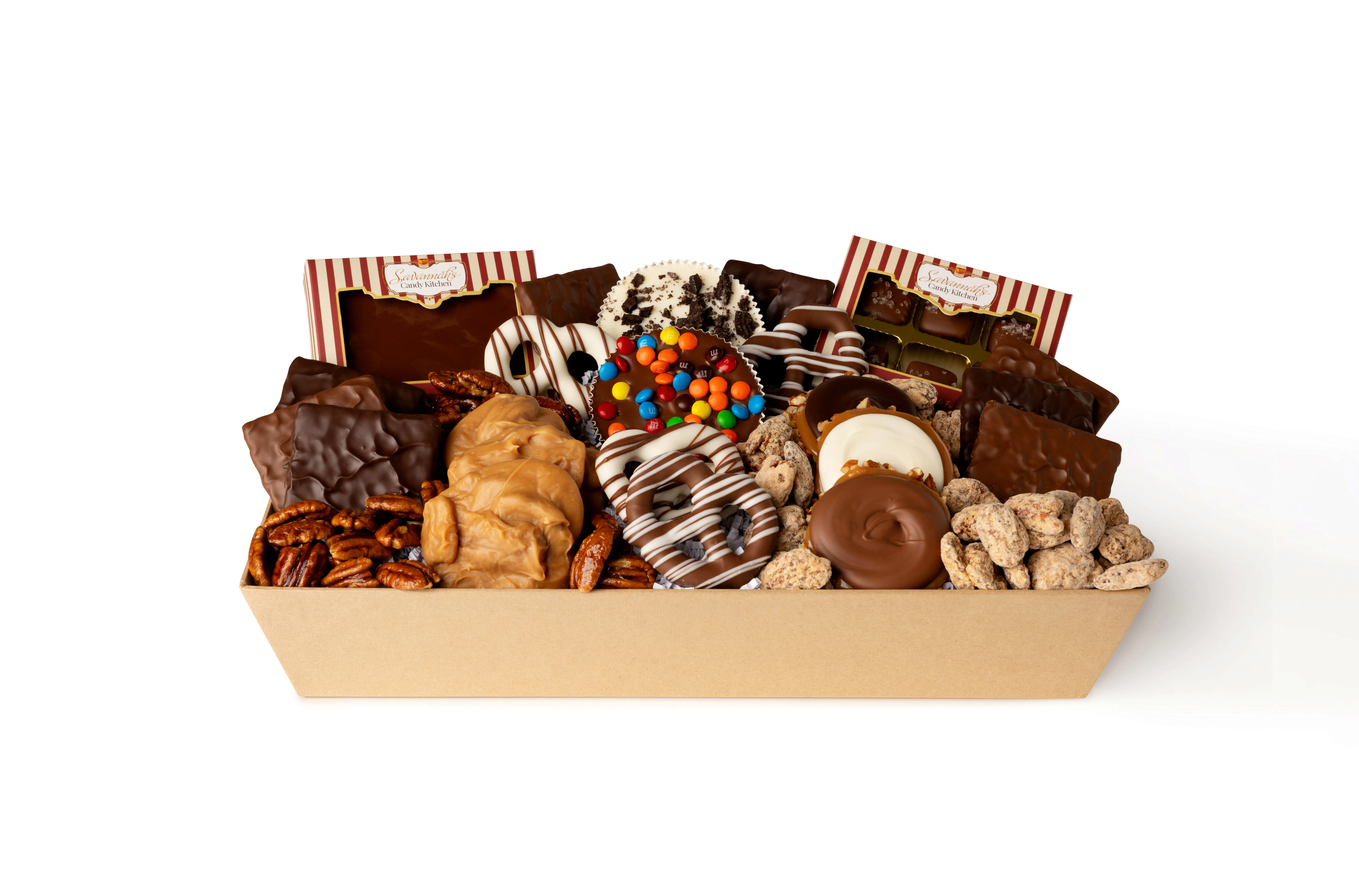 Sweet Treats Deluxe Gift Basket by Savannah's Candy Kitchen