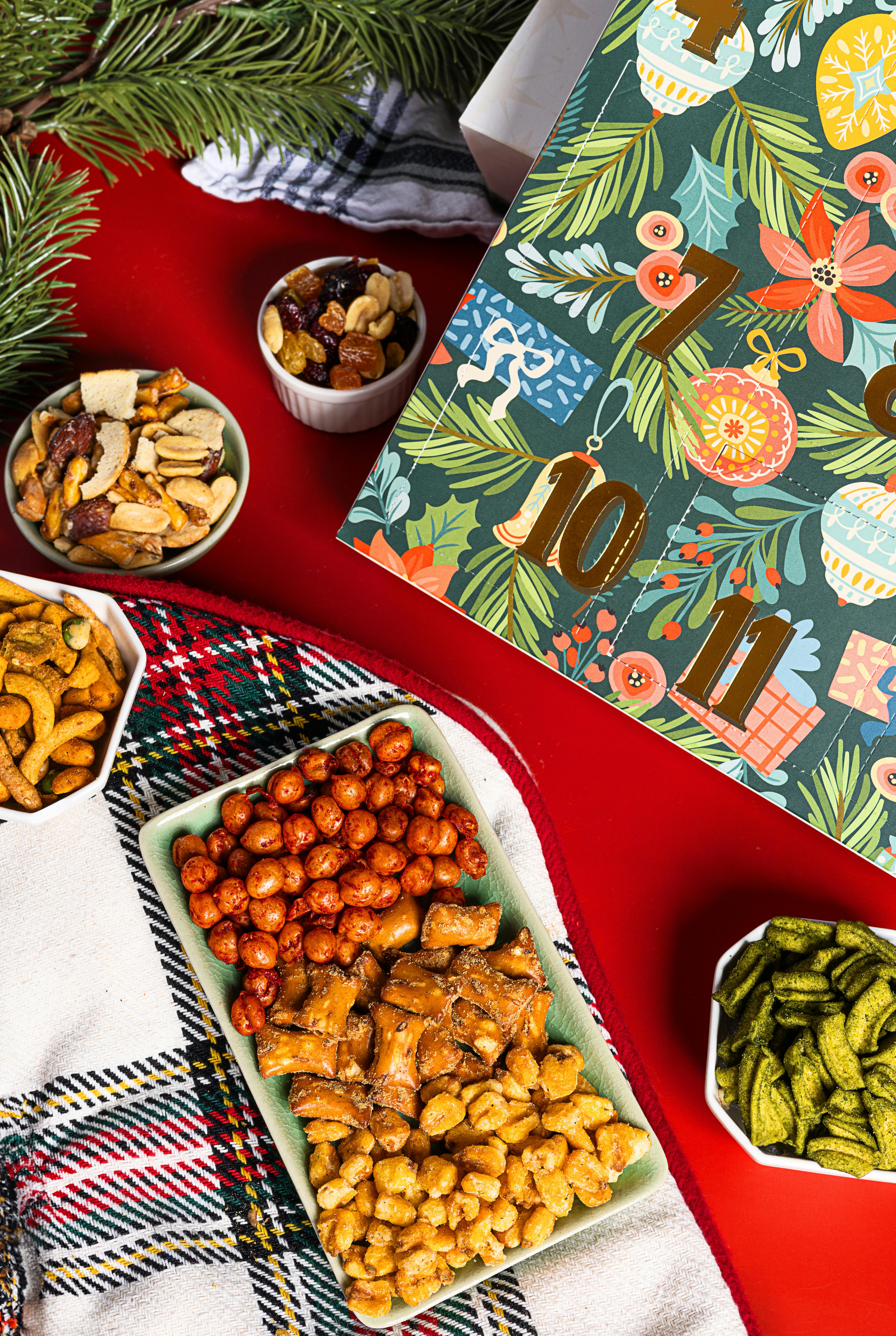 “24 Days of Nuts & Snacks” Advent Calendar by Sugar Plum - Alternate image 1