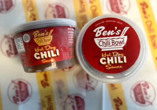 "Party Pack" Half Smoke Sausages + Chili Sauce by Ben's Chili Bowl - Alternate image 5