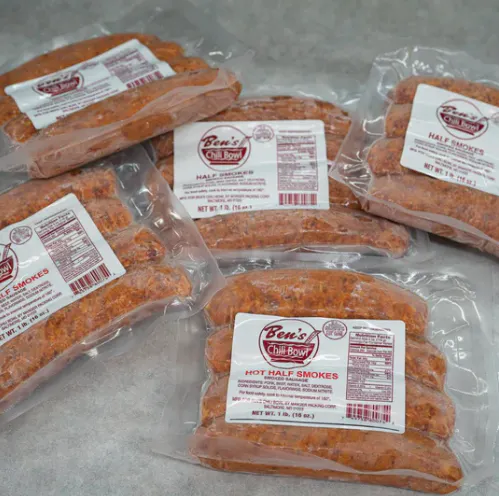 "Party Pack" Half Smoke Sausages + Chili Sauce by Ben's Chili Bowl - Alternate image 4