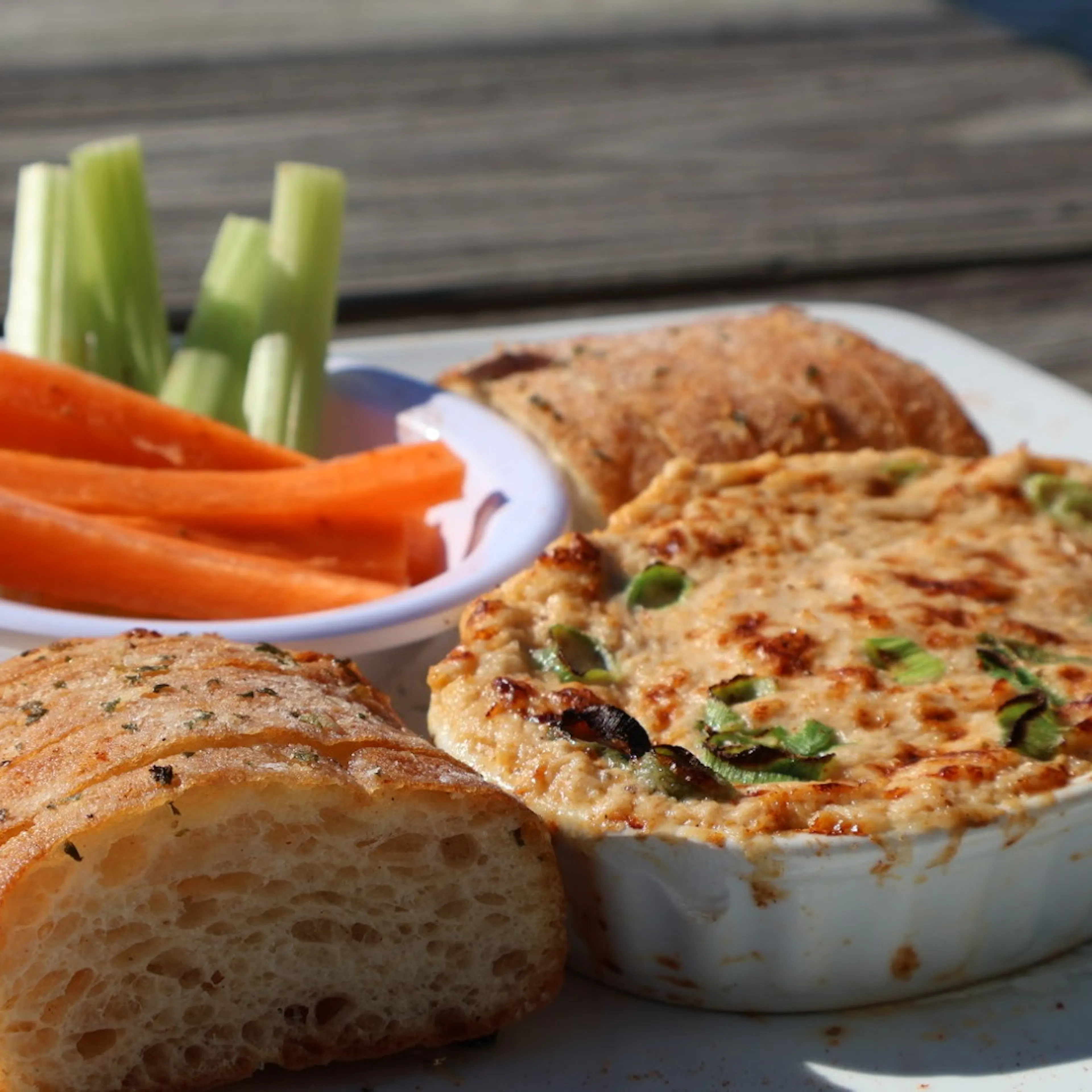 Maryland Crab Dip + Ciabatta Bread for 2 by Harris Crab House
