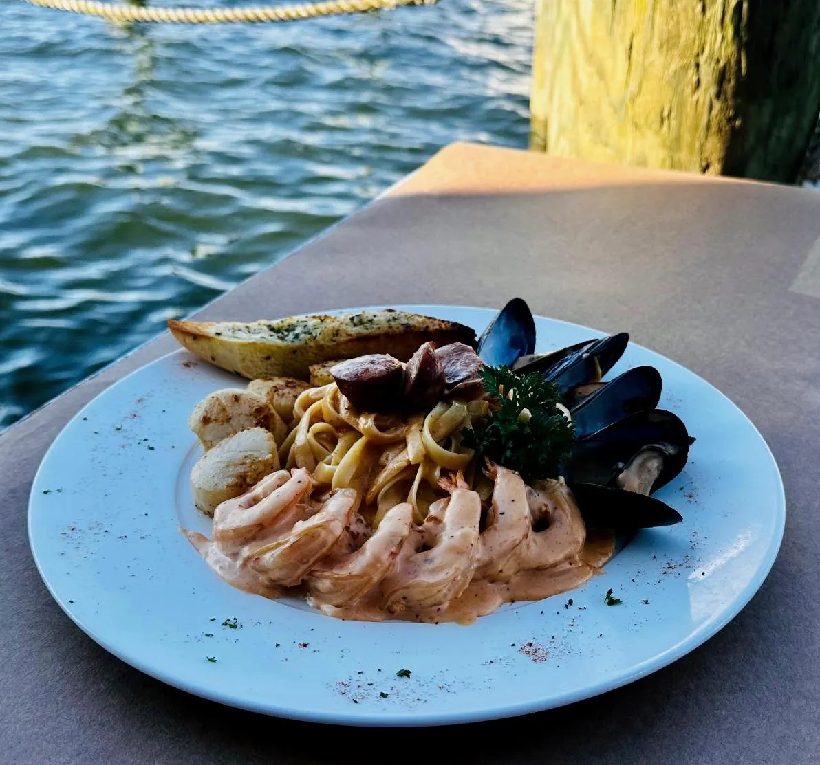 Cajun Seafood Pasta by Harris Crab House - Alternate image 1