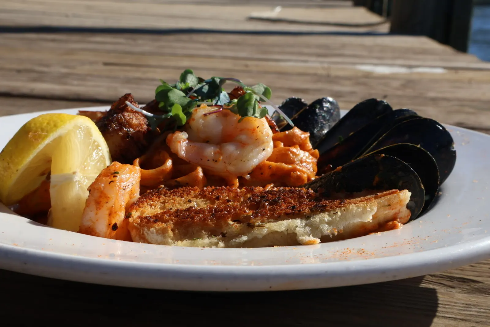Cajun Seafood Pasta by Harris Crab House - Alternate image 3