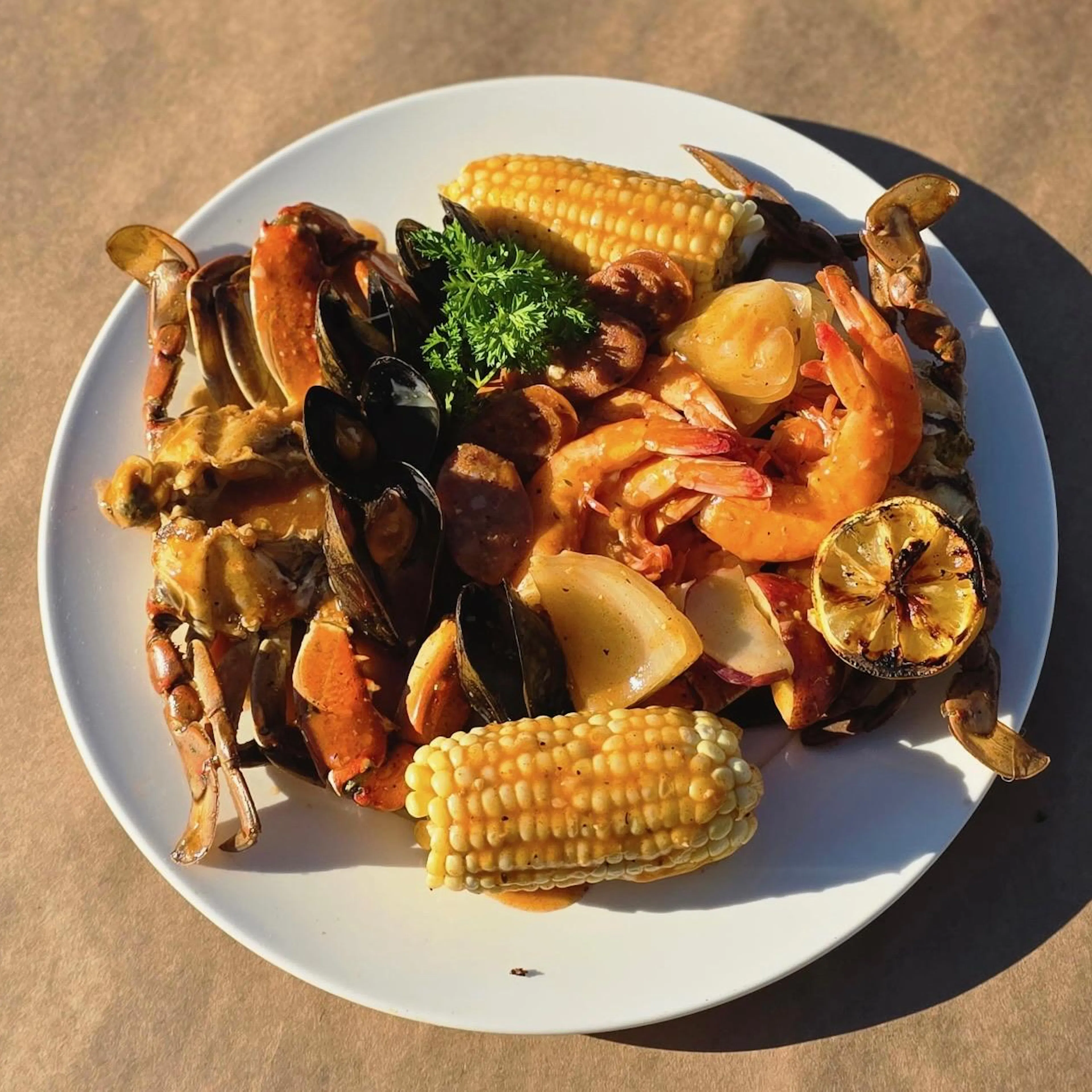 Cajun Seafood Boil for 2 by Harris Crab House