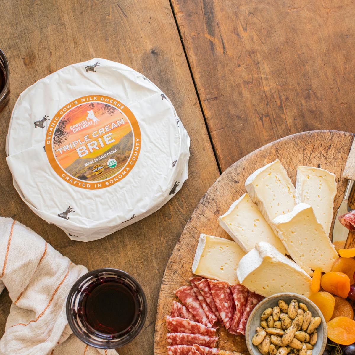 "Brie de Luxe" Triple Cream Brie - 3 lbs. by Cowgirl Creamery - Alternate image 1