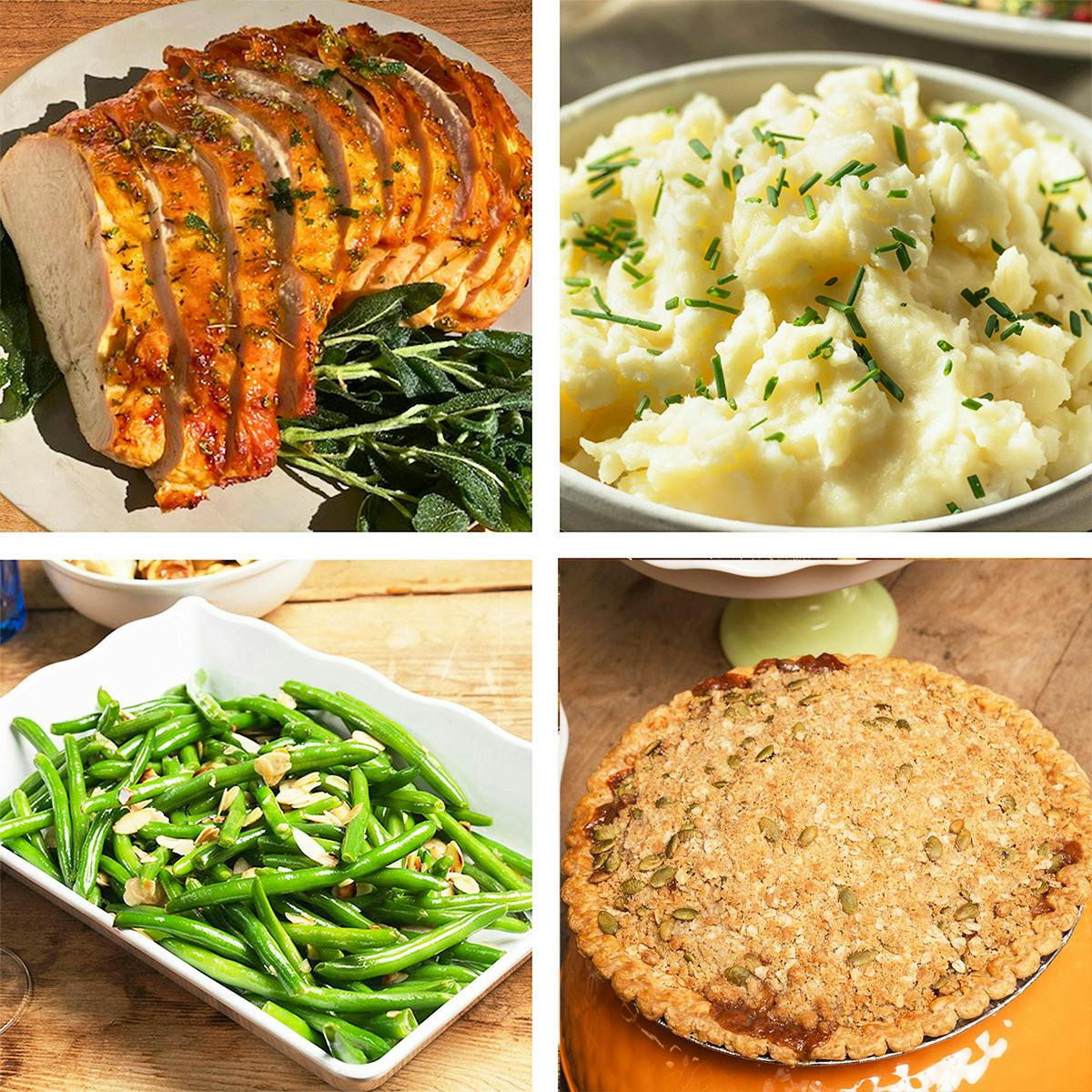 Christmas Turkey Dinner for 4 by The Goddess and Grocer