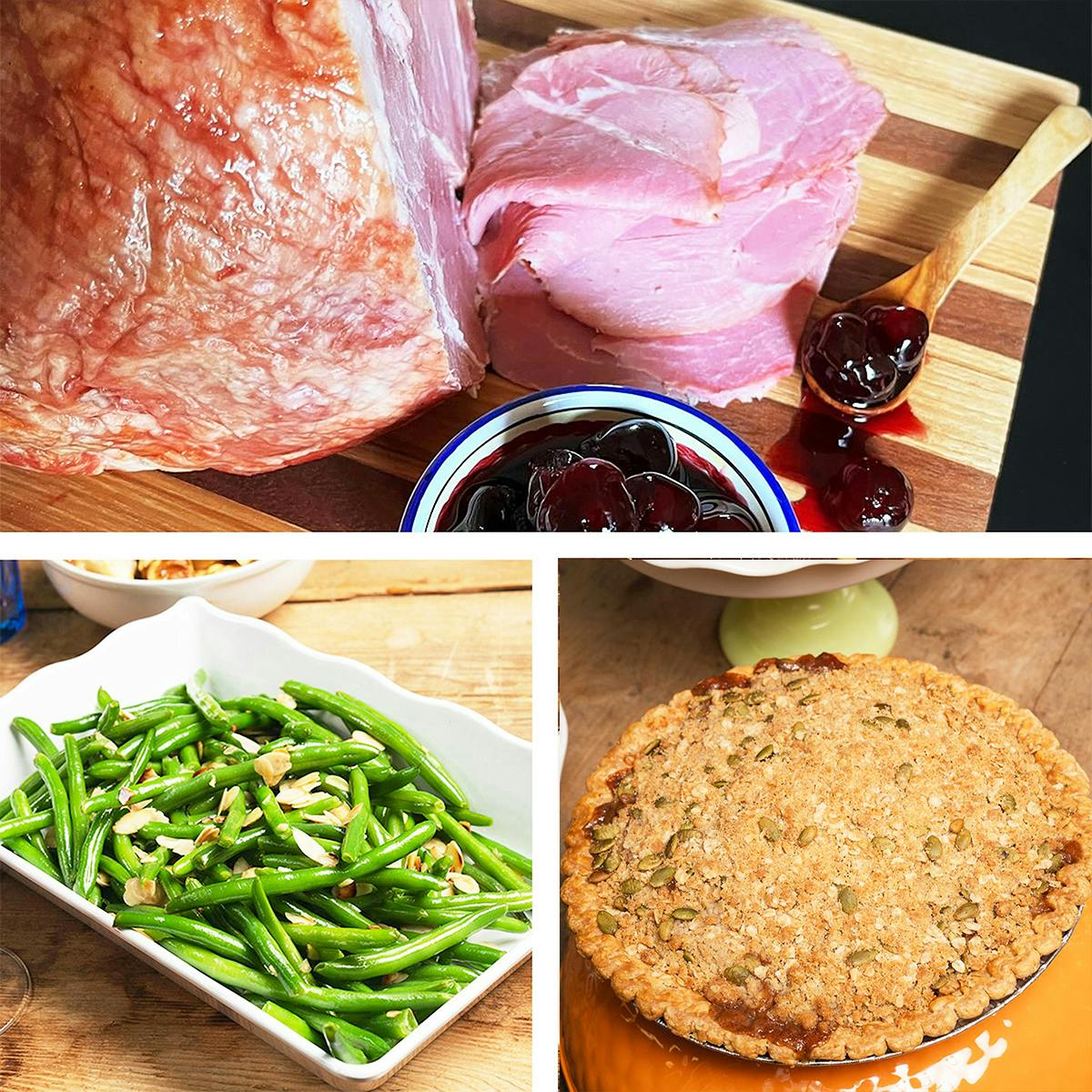 Christmas Ham Dinner for 4 by The Goddess and Grocer