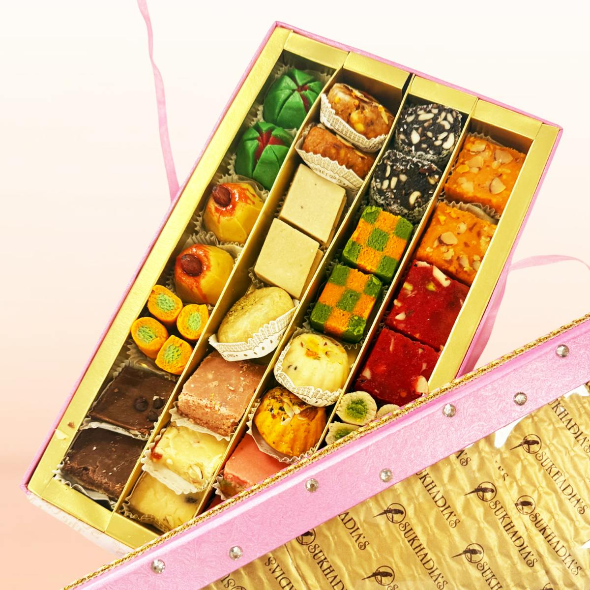 Maharaja Assorted Sweets Gift Box by Sukhadia's