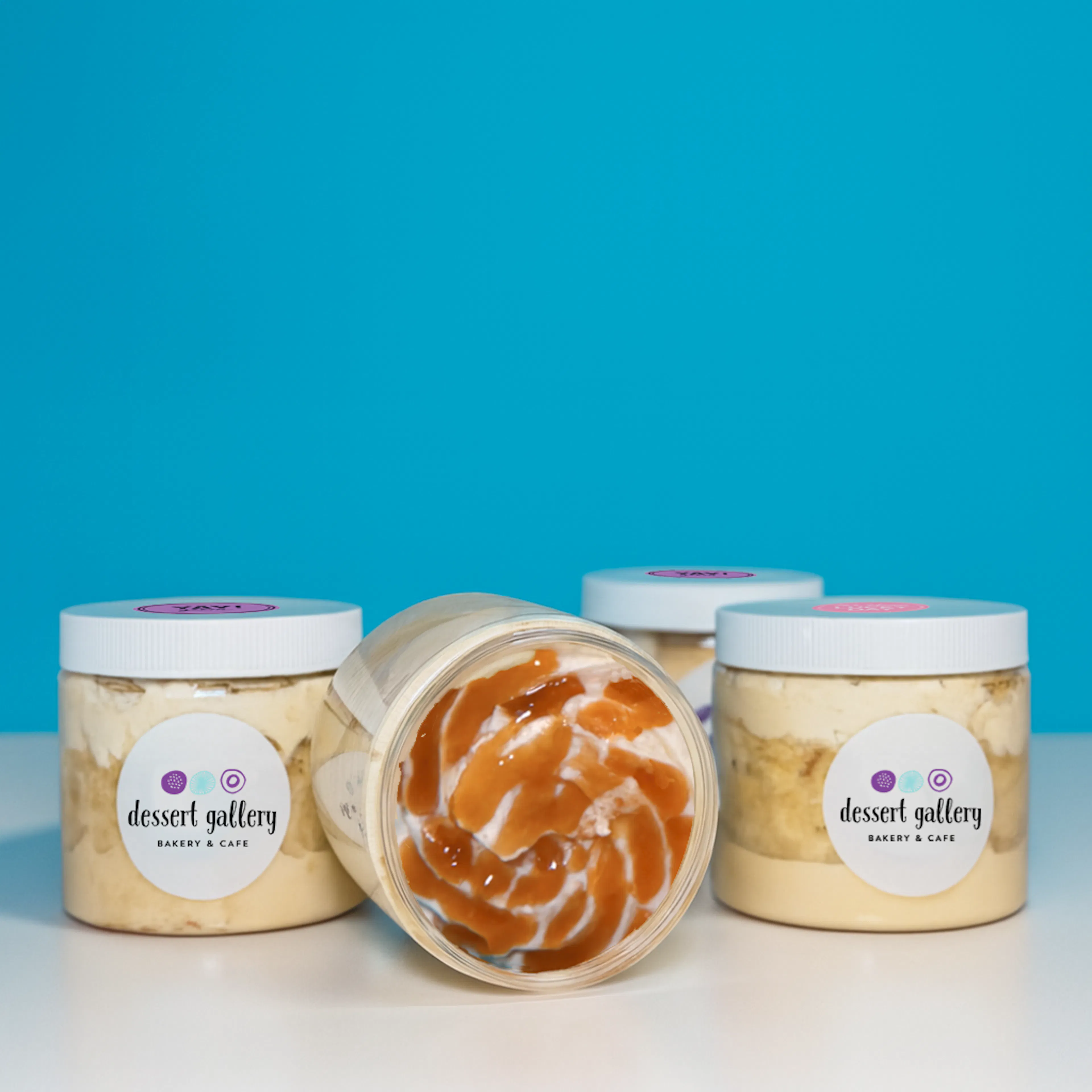 Tres Leches Cake Jar - 4 Pack by Dessert Gallery