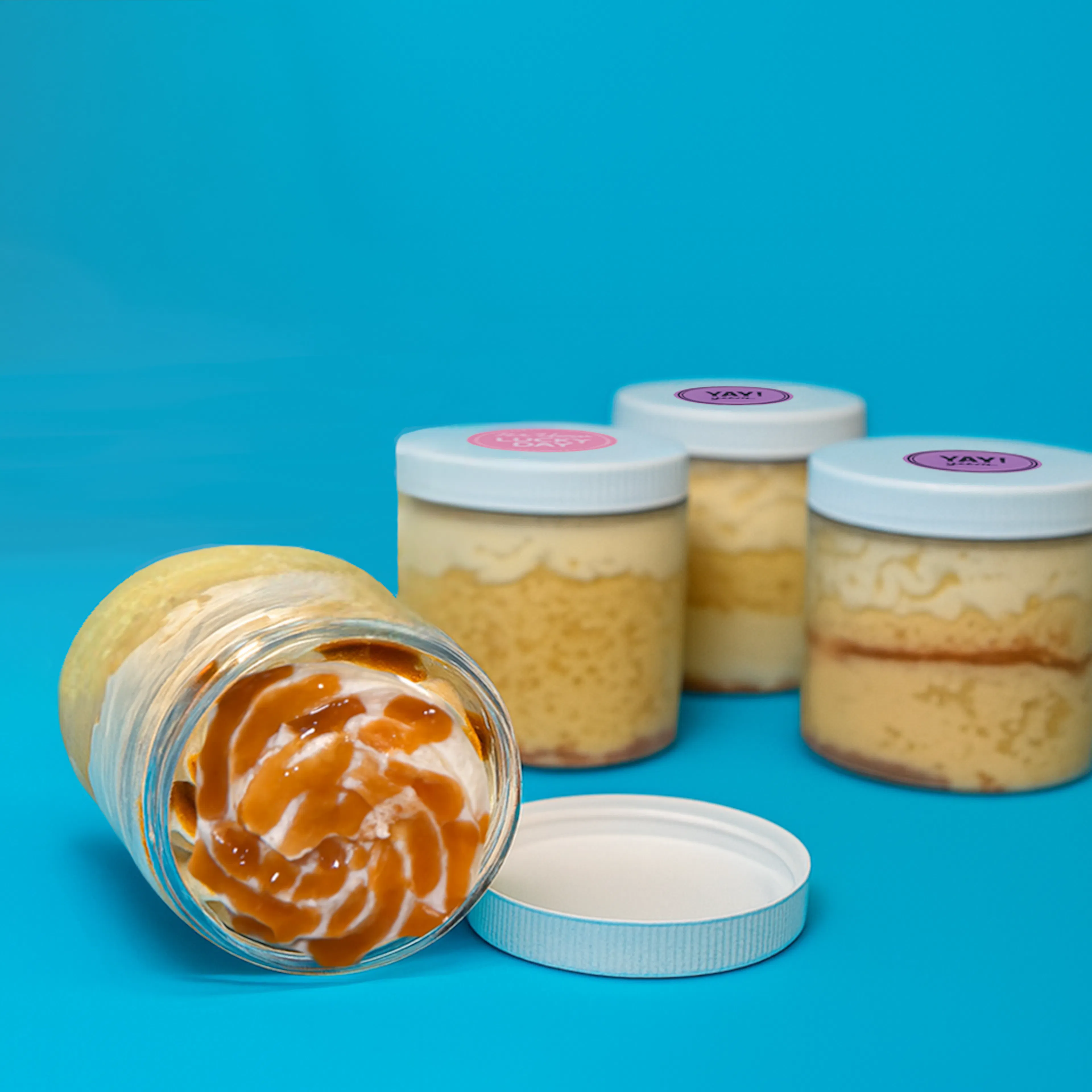 Tres Leches Cake Jar - 4 Pack by Dessert Gallery - Alternate image 1