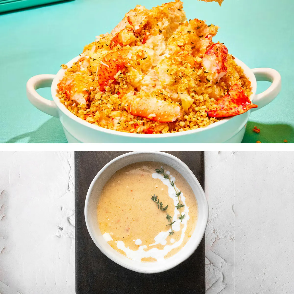 Large Lobster Mac Casserole + 32 oz. Lobster Bisque FREE by Hancock Gourmet Lobster Co.