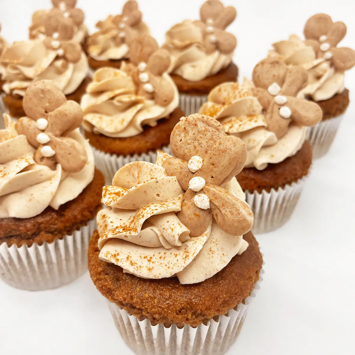 Vegan + Gluten Free Ginger Cupcakes - 12 Pack by Erin McKenna's Bakery