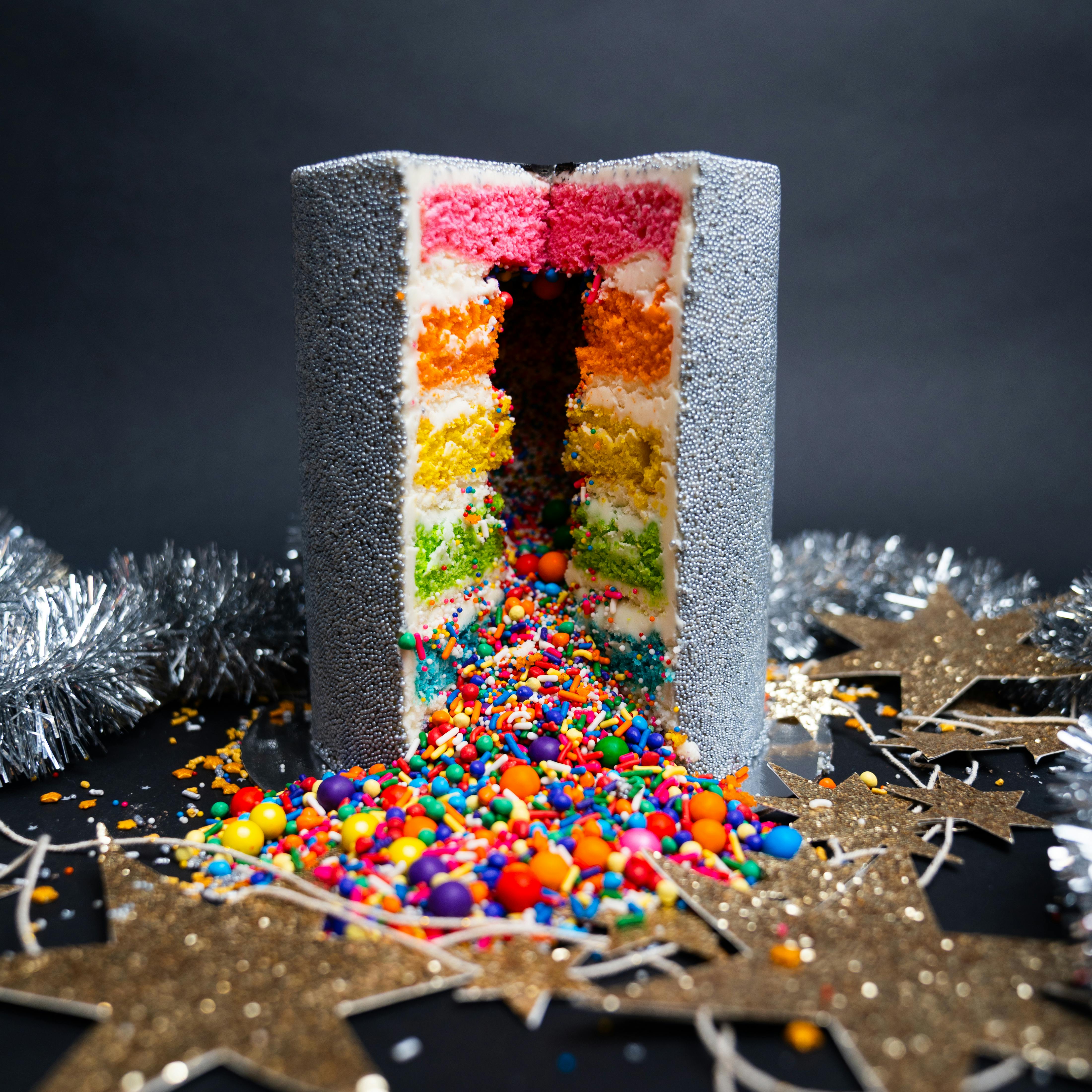 New Year's Eve Explosion Cake™ - Choose Your Own by Flour Shop - Alternate image 1
