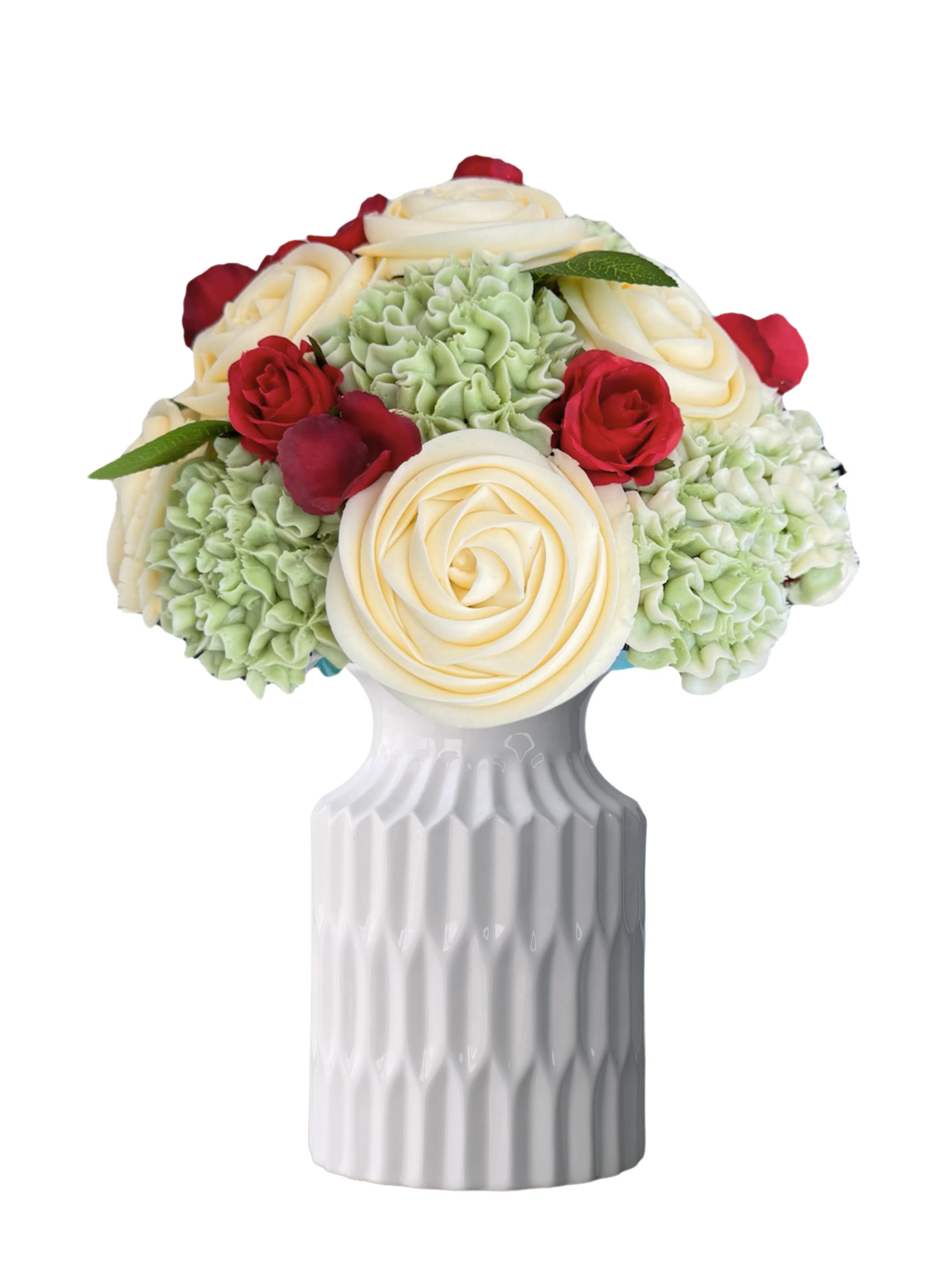 Merry Mistletoe Cupcake Bouquet by Baked Bouquet