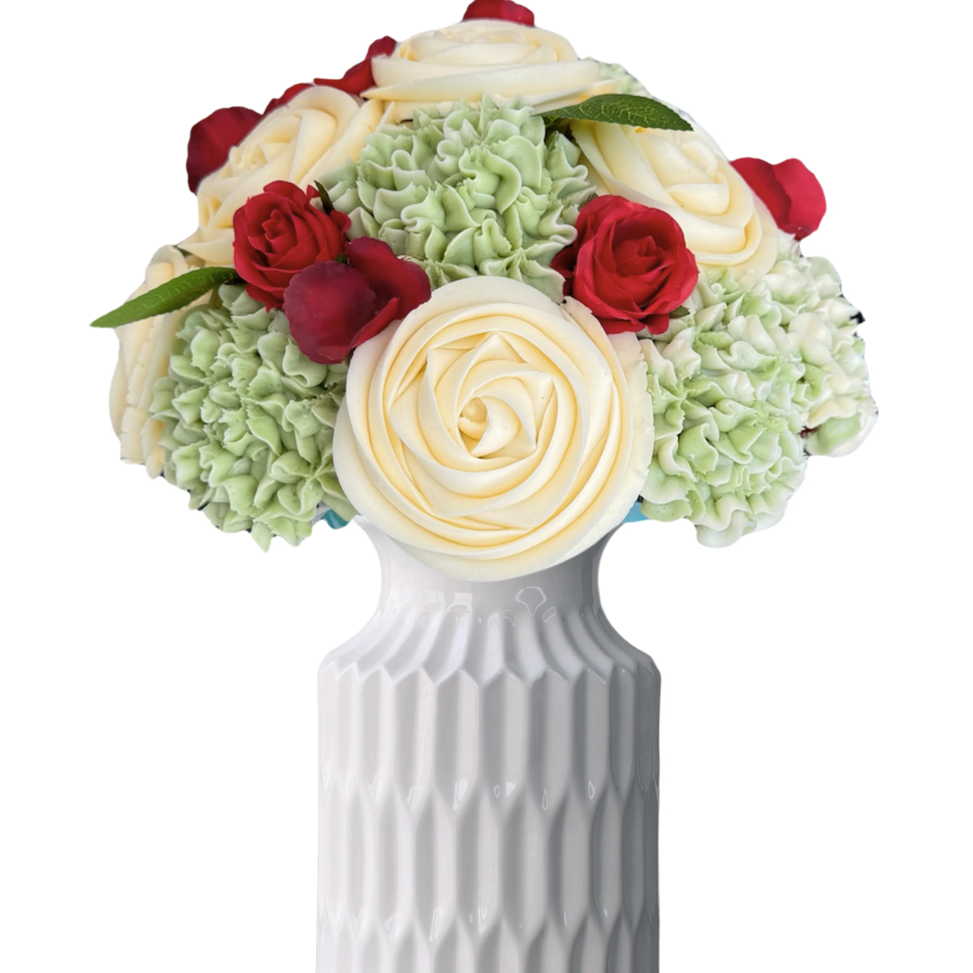 Merry Mistletoe Cupcake Bouquet by Baked Bouquet
