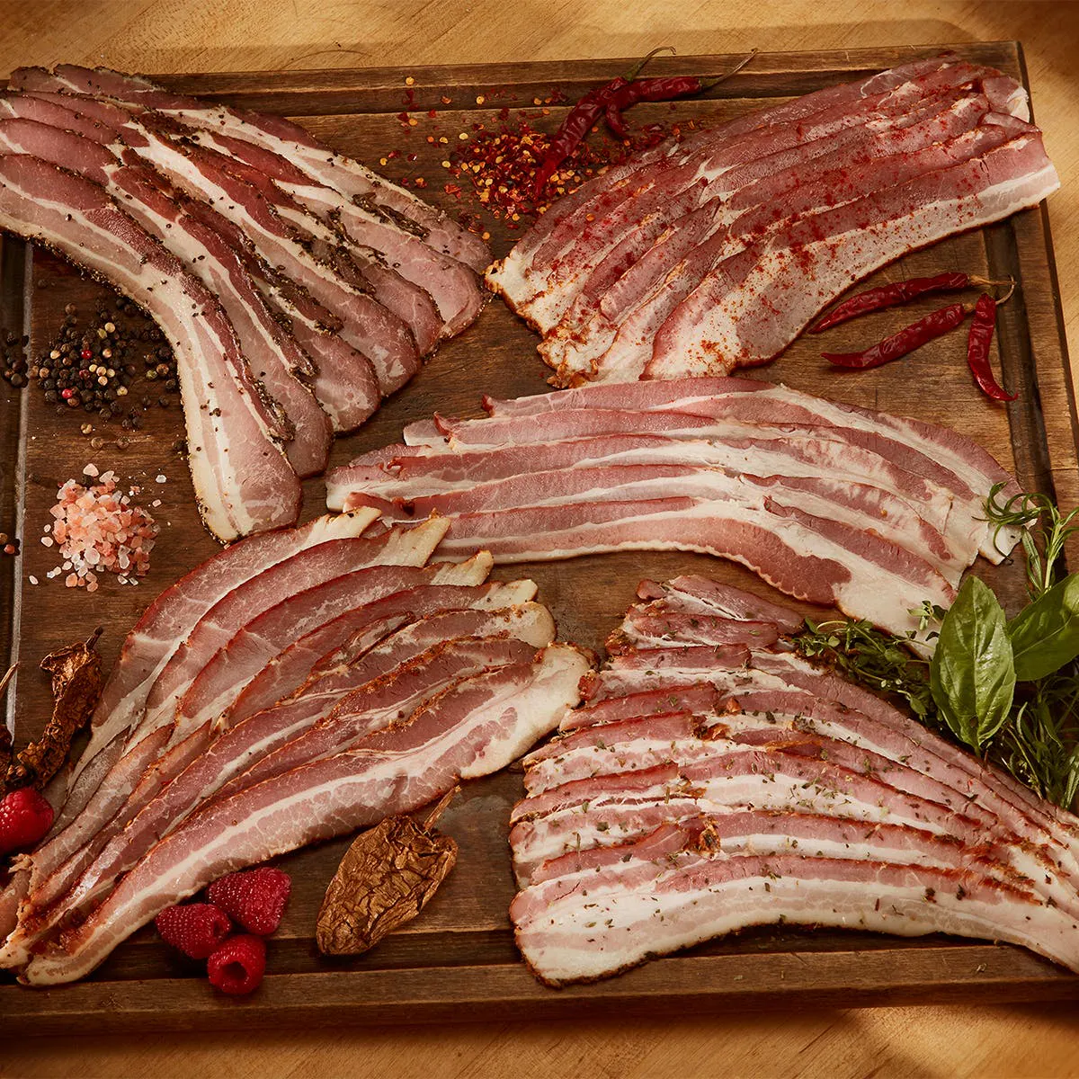 Goldbelly Bacon Sampler - 3 Pack by Alewel's Country Meats