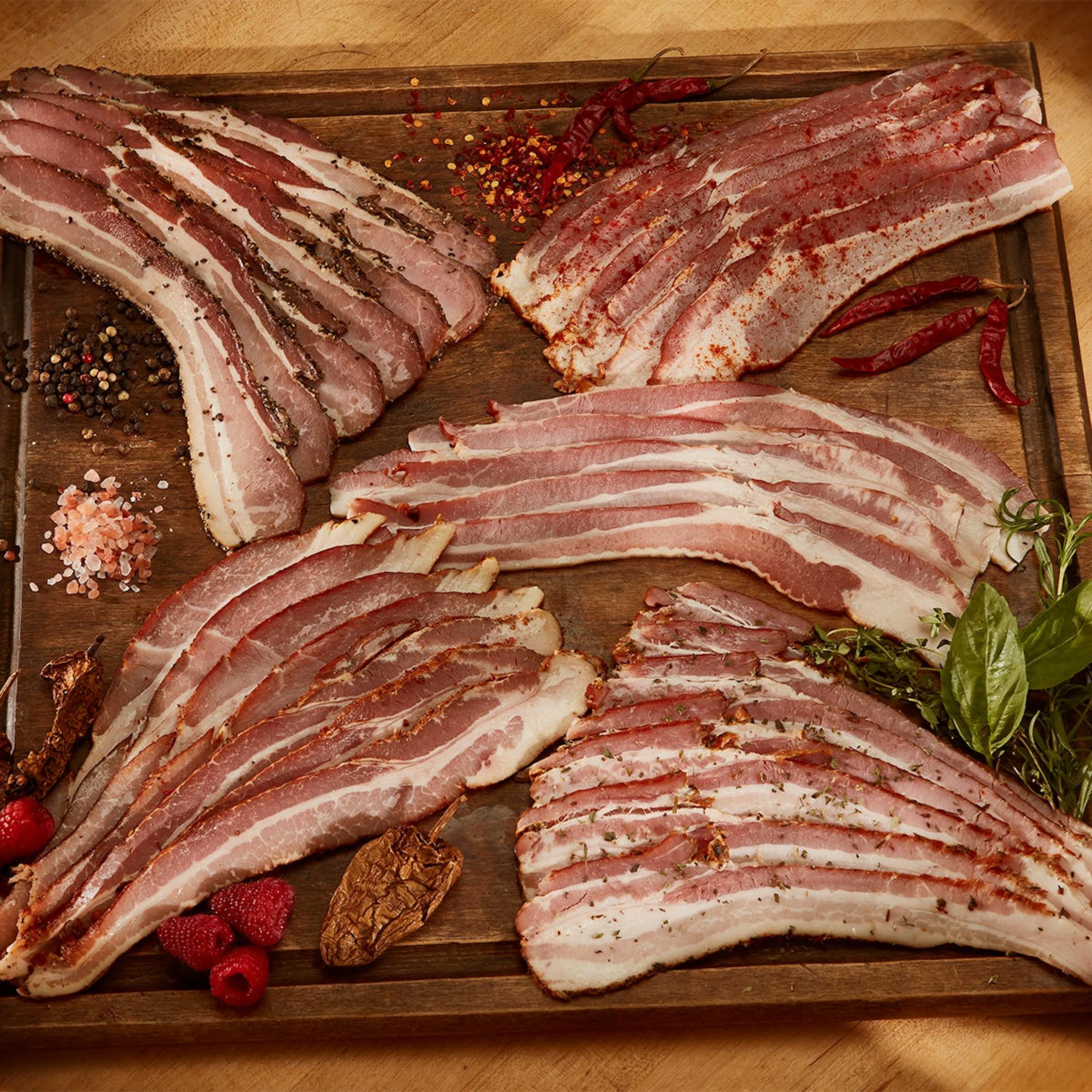 Goldbelly Bacon Sampler - 3 Pack by Alewel's Country Meats
