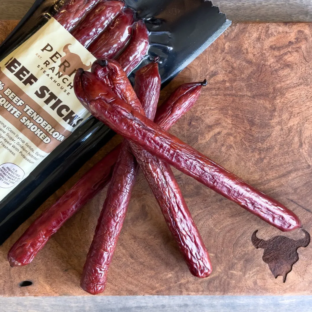 Mesquite Smoked Beef Sticks - 4 Pack by Perini Ranch Steakhouse