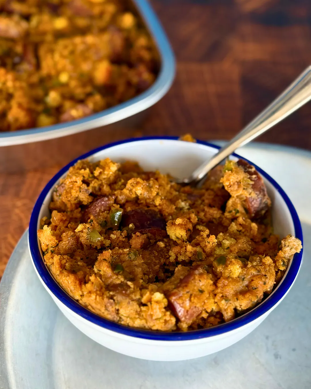 Cornbread & House Andouille Sausage Dressing for 6-8 by Dickie Brennan & Co.