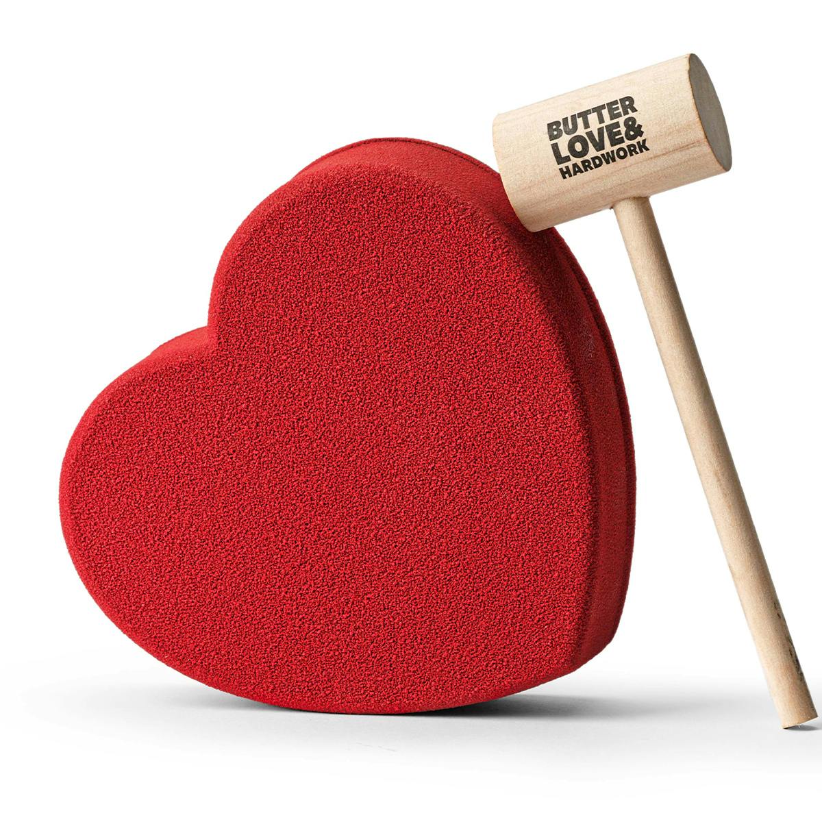 "Heartbreaker" Breakable Chocolate Heart Gift Box by BUTTERLOVEANDHARDWORK - Alternate image 1