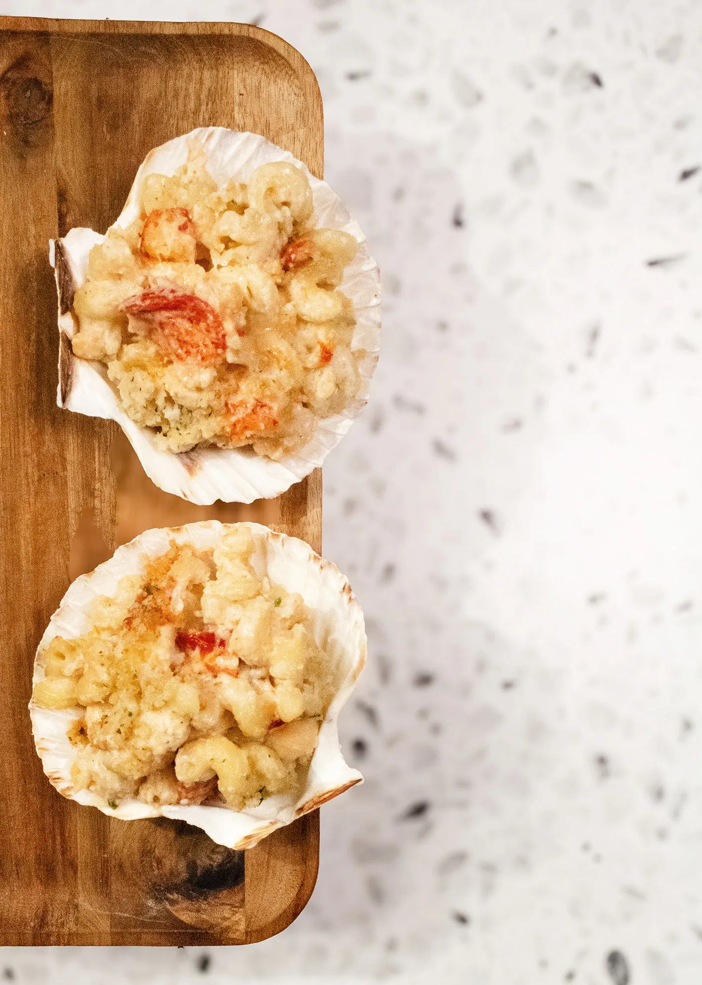 Lobster Mac & Cheese on the Half Shell - 4 Pack + 4 FREE by Hancock Gourmet Lobster Co. - Alternate image 1
