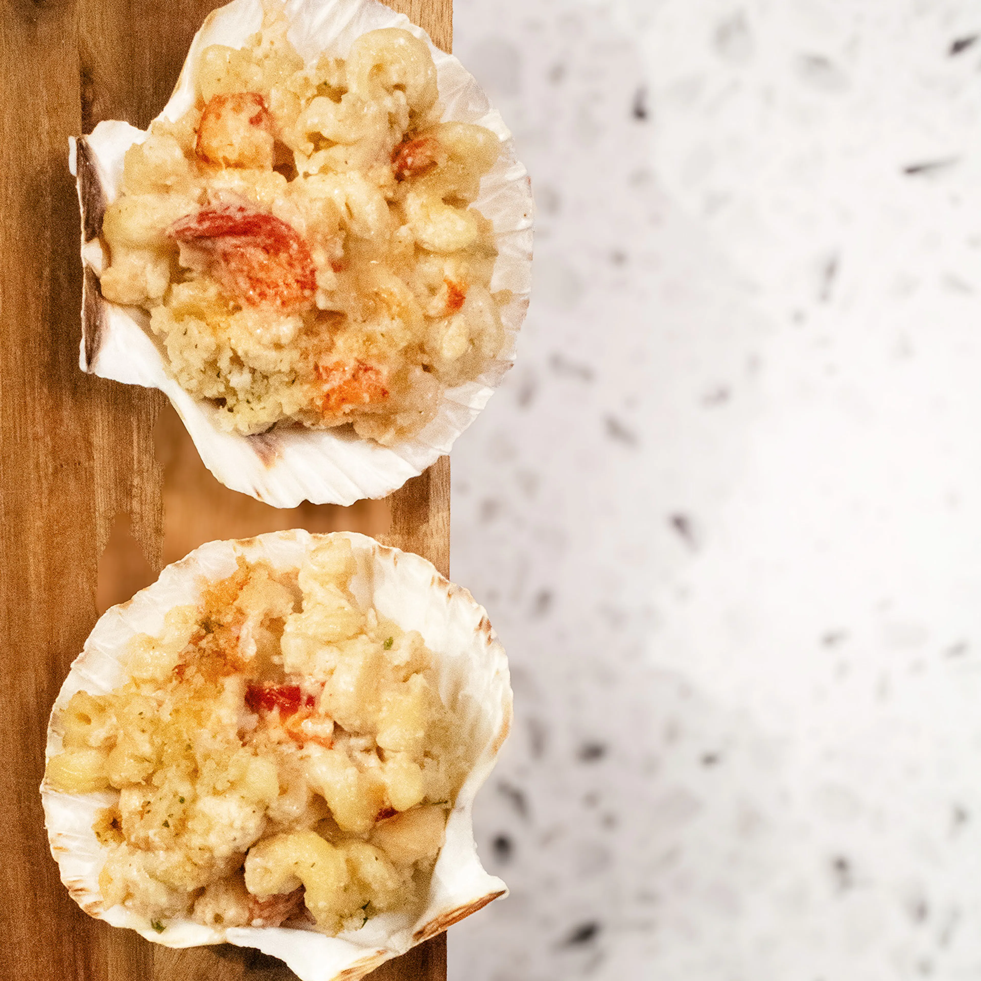 Lobster Mac & Cheese on the Half Shell - 4 Pack + 4 FREE by Hancock Gourmet Lobster Co. - Alternate image 1