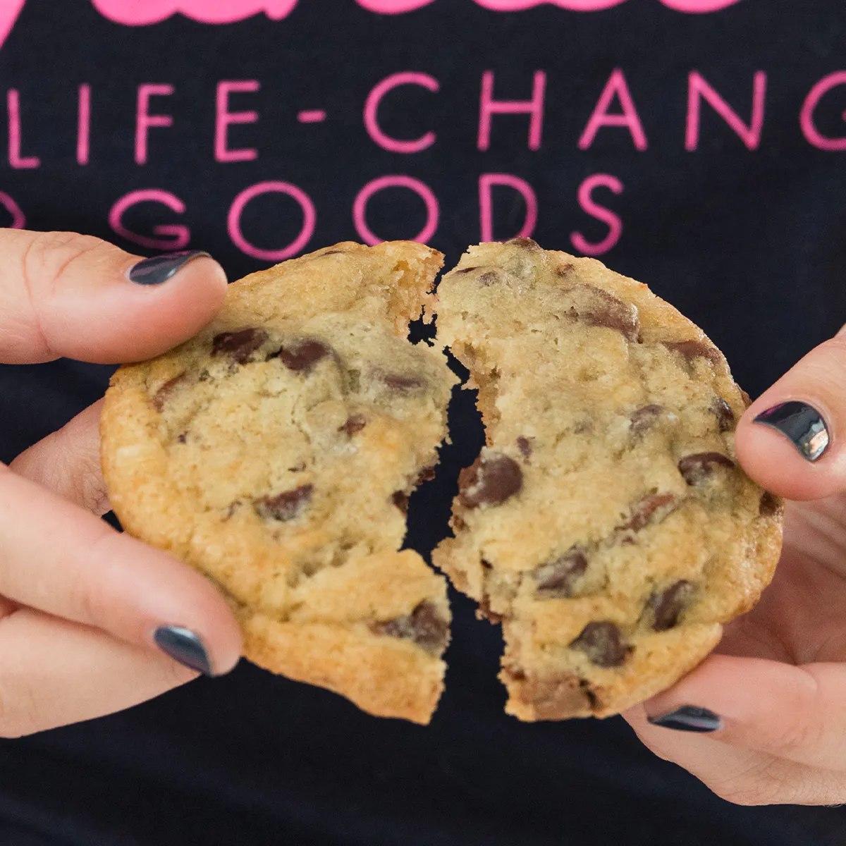 "Half-Baked" Chocolate Chip Cookies - 4 Pack by Janie’s - Alternate image 3