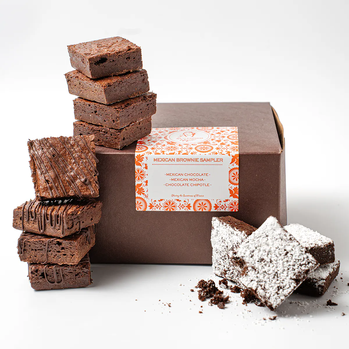 Mexican Brownie Sampler - 12 Pack by La Newyorkina