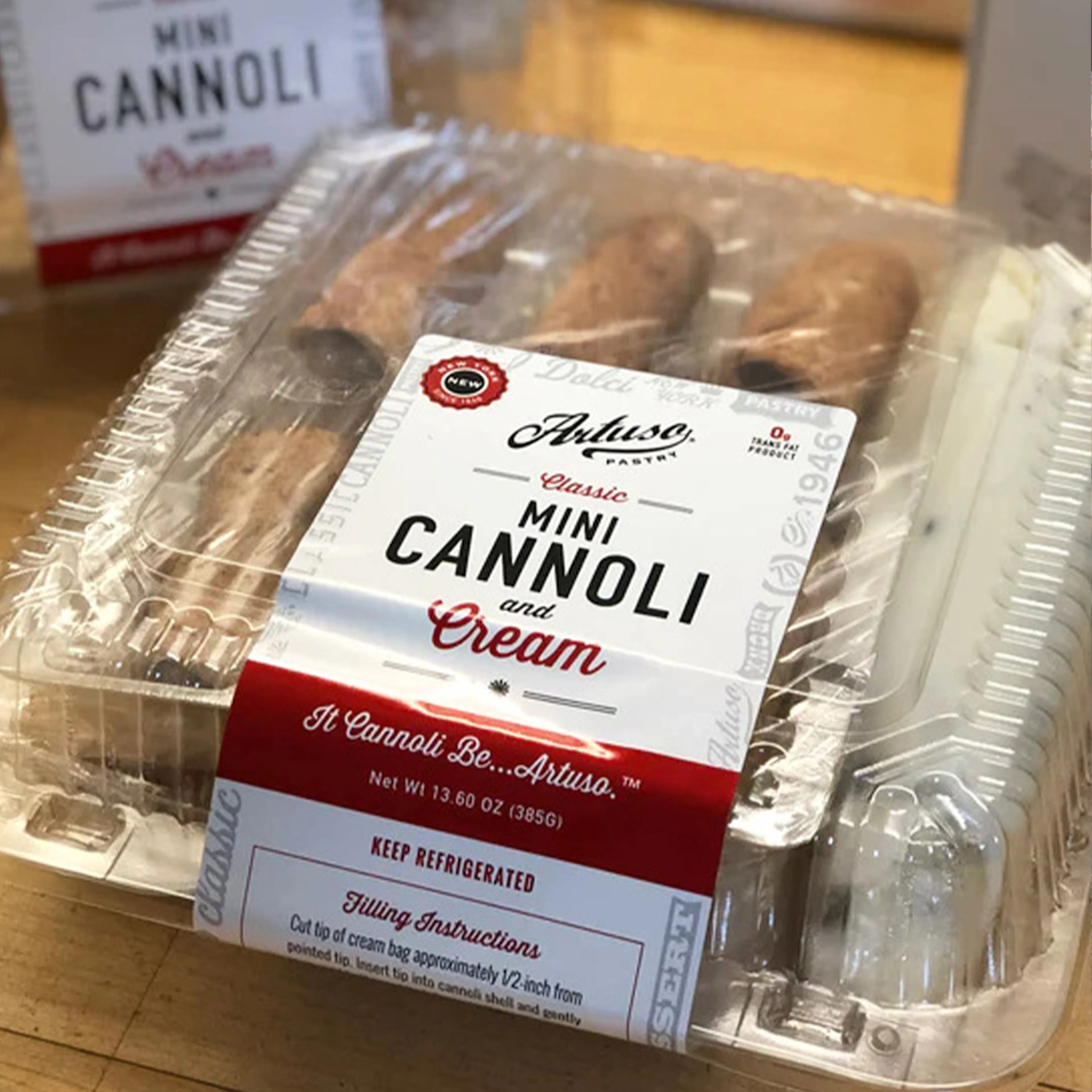 Mini Cannoli Kit - 12 Pack by Artuso Pastry Shop - Alternate image 3