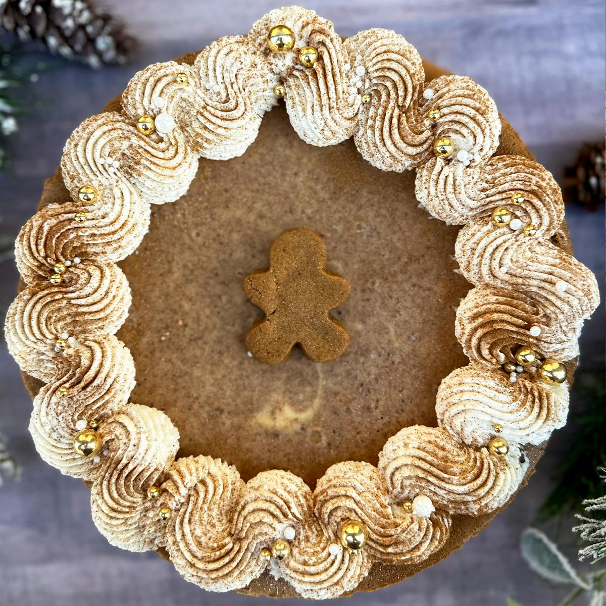 "The Baron von Gingerbread" Cheesecake by East Side Cheesecakes