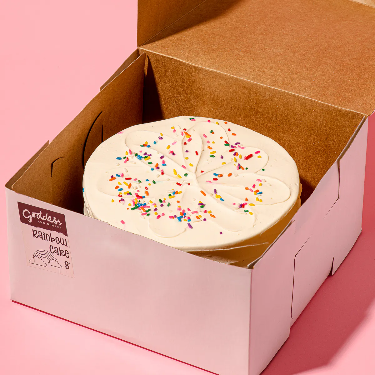 Rainbow Cake by The Goddess and Grocer - Alternate image 4