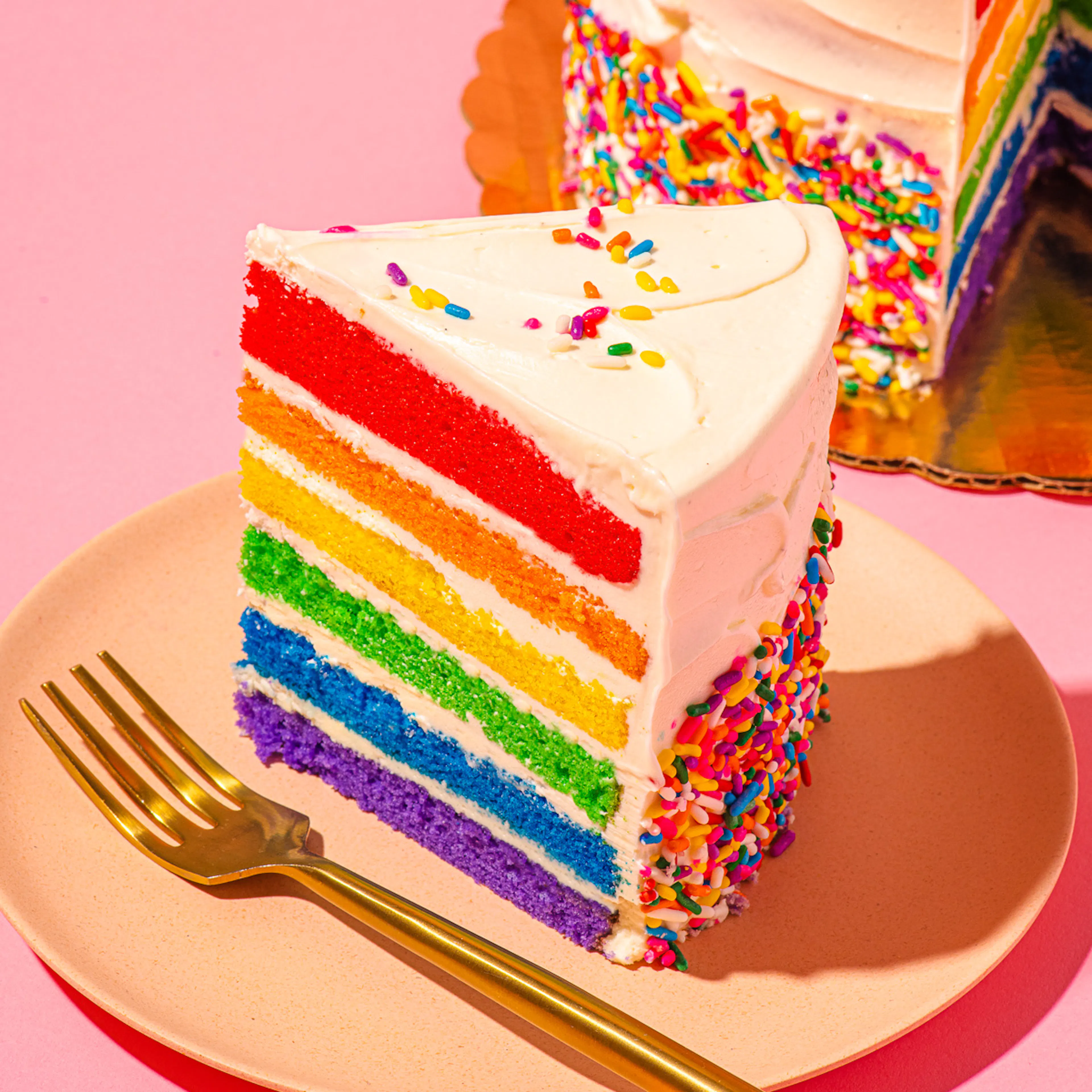 Rainbow Cake by The Goddess and Grocer - Alternate image 1