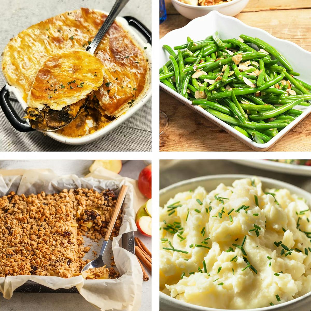 Vegan Christmas Dinner for 2 by The Goddess and Grocer