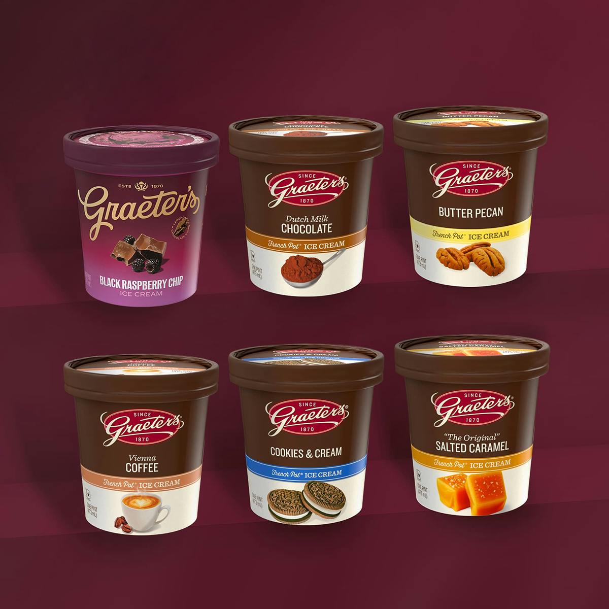 Ice Cream - Choose Your Own 6 Pints by Graeter's Ice Cream