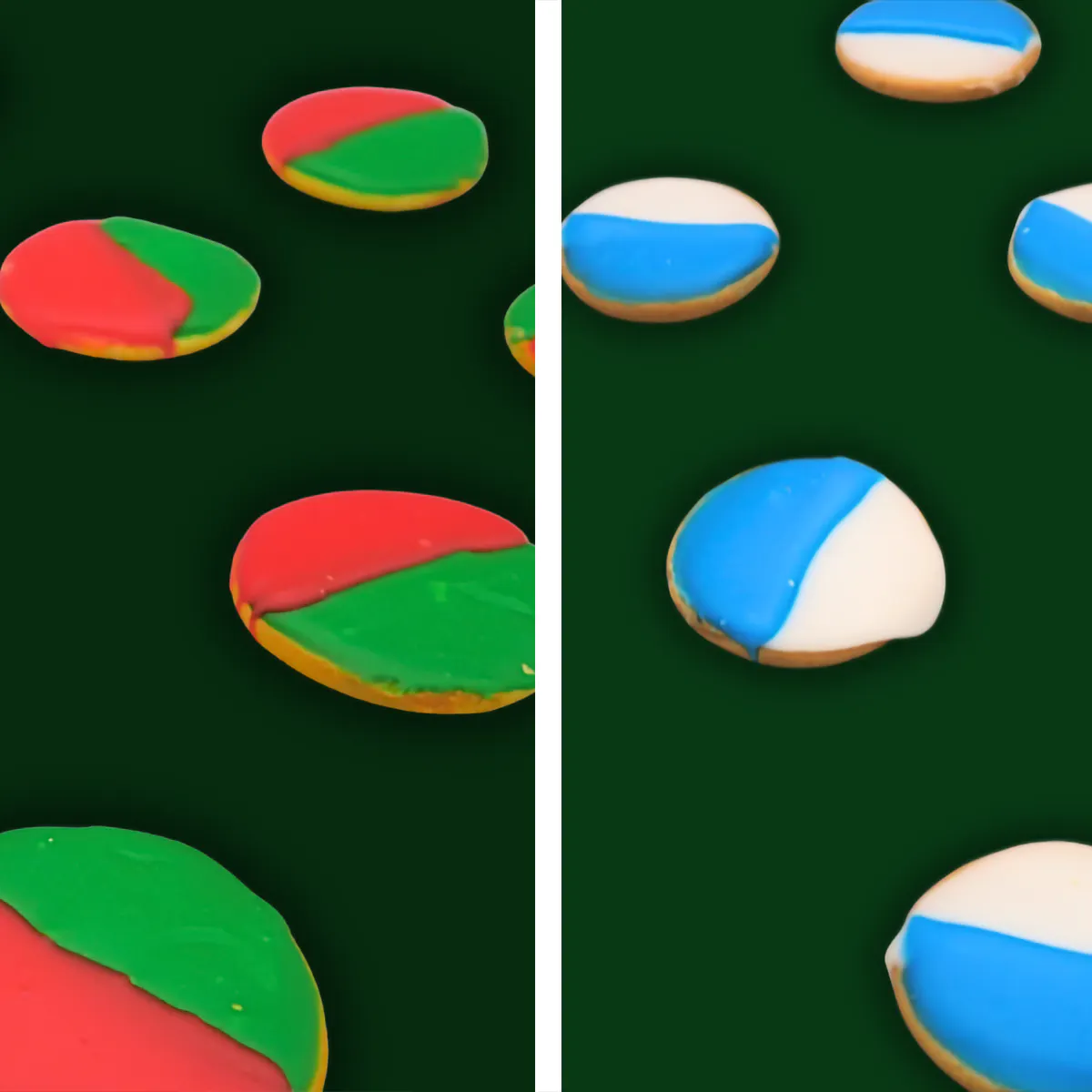 Holiday Mini "Black & White" Cookies - Choose Your Own by Ess-a-Bagel