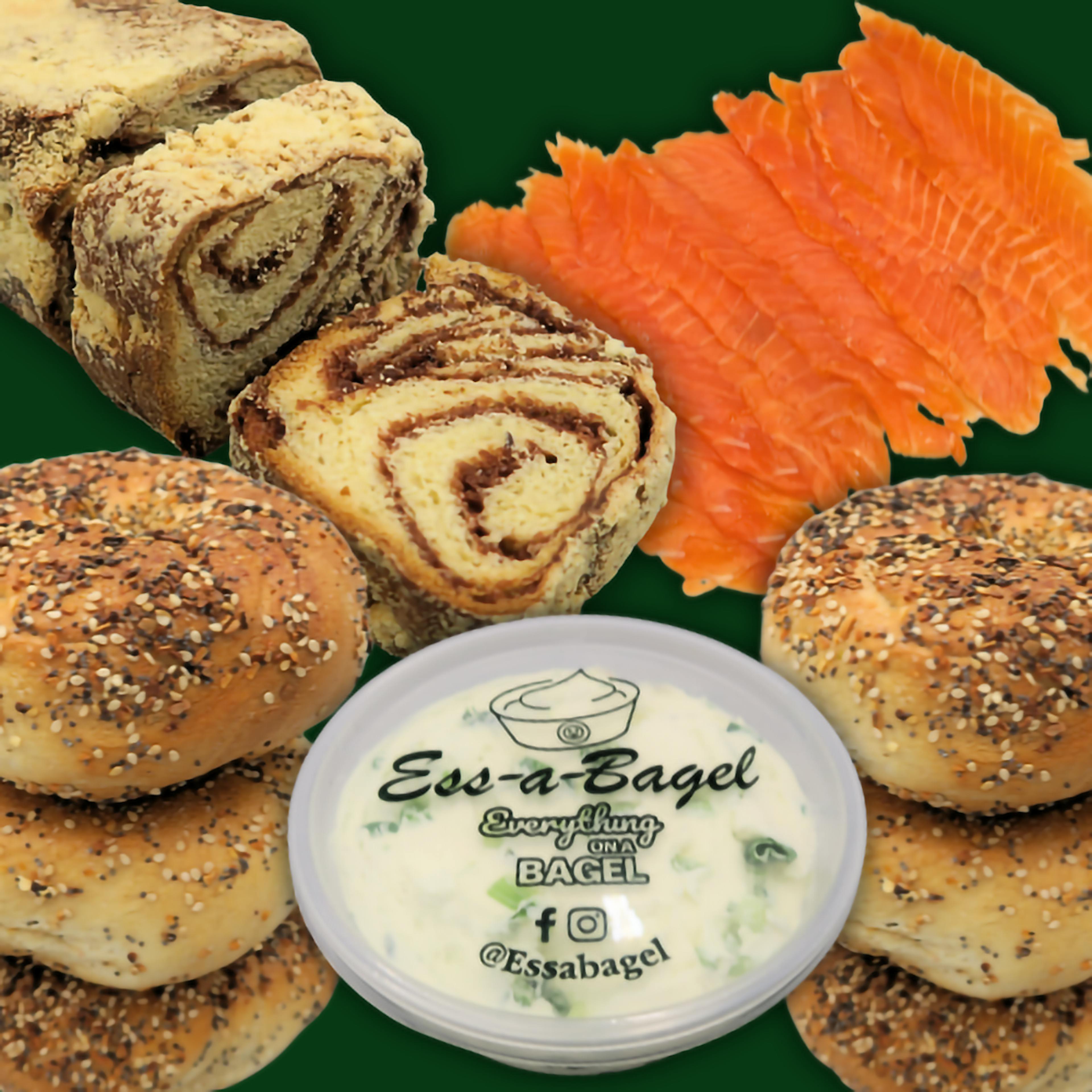 Holiday Bagel Brunch Package for 6 by Ess-a-Bagel