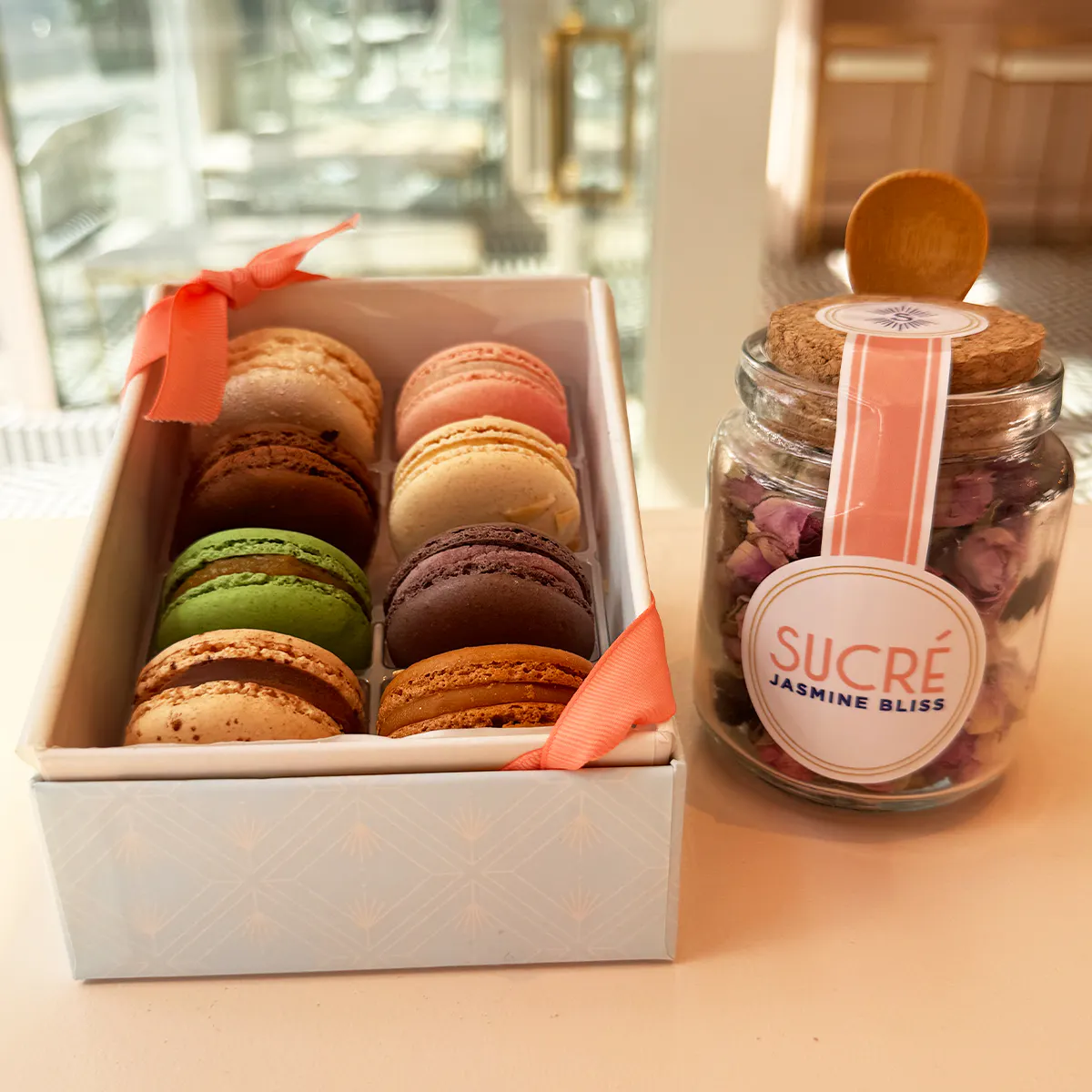"Sip & Savor" Macarons + Tea by Sucré