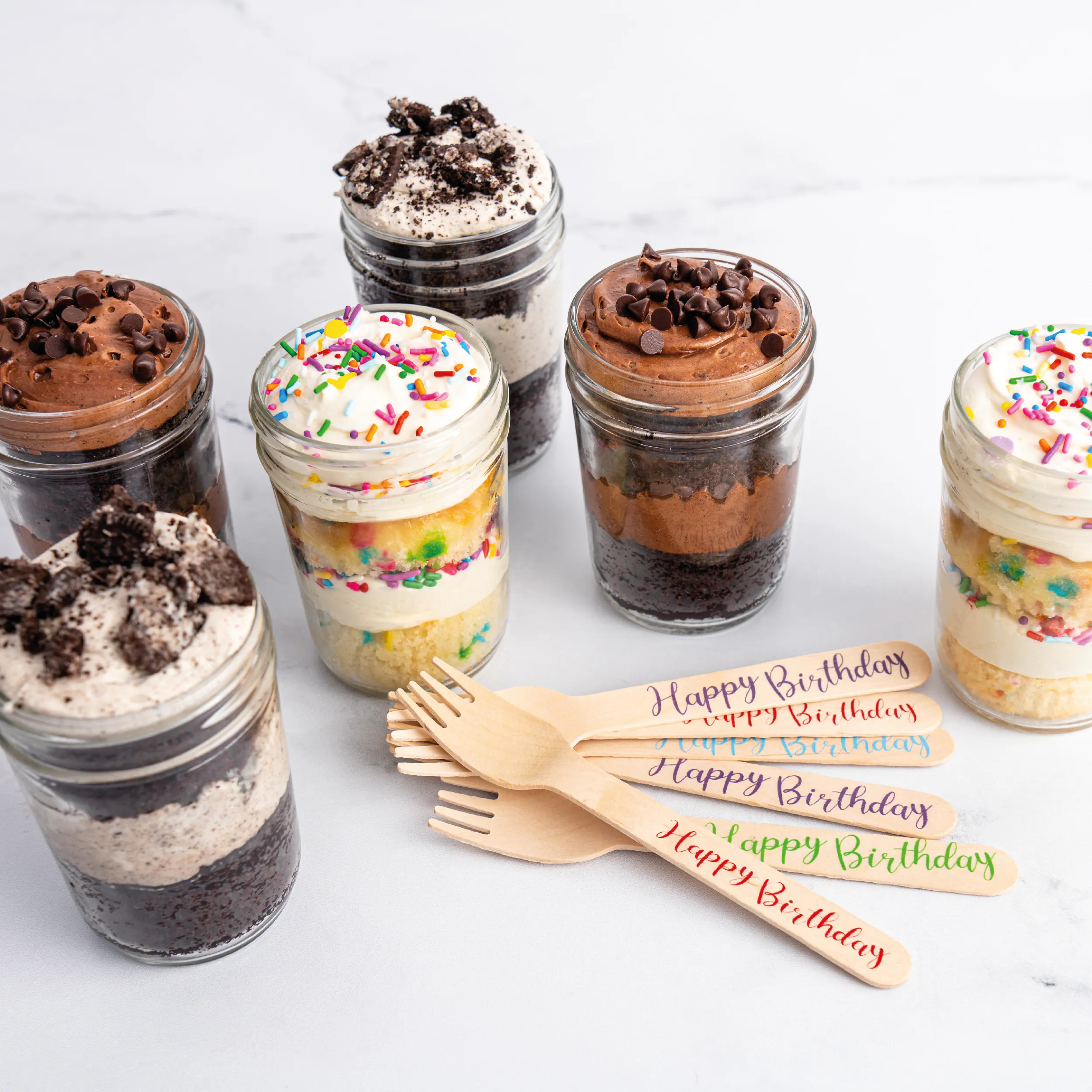 Cake Jars - Choose Your Own 12 Pack by Sweet E's Bake Shop