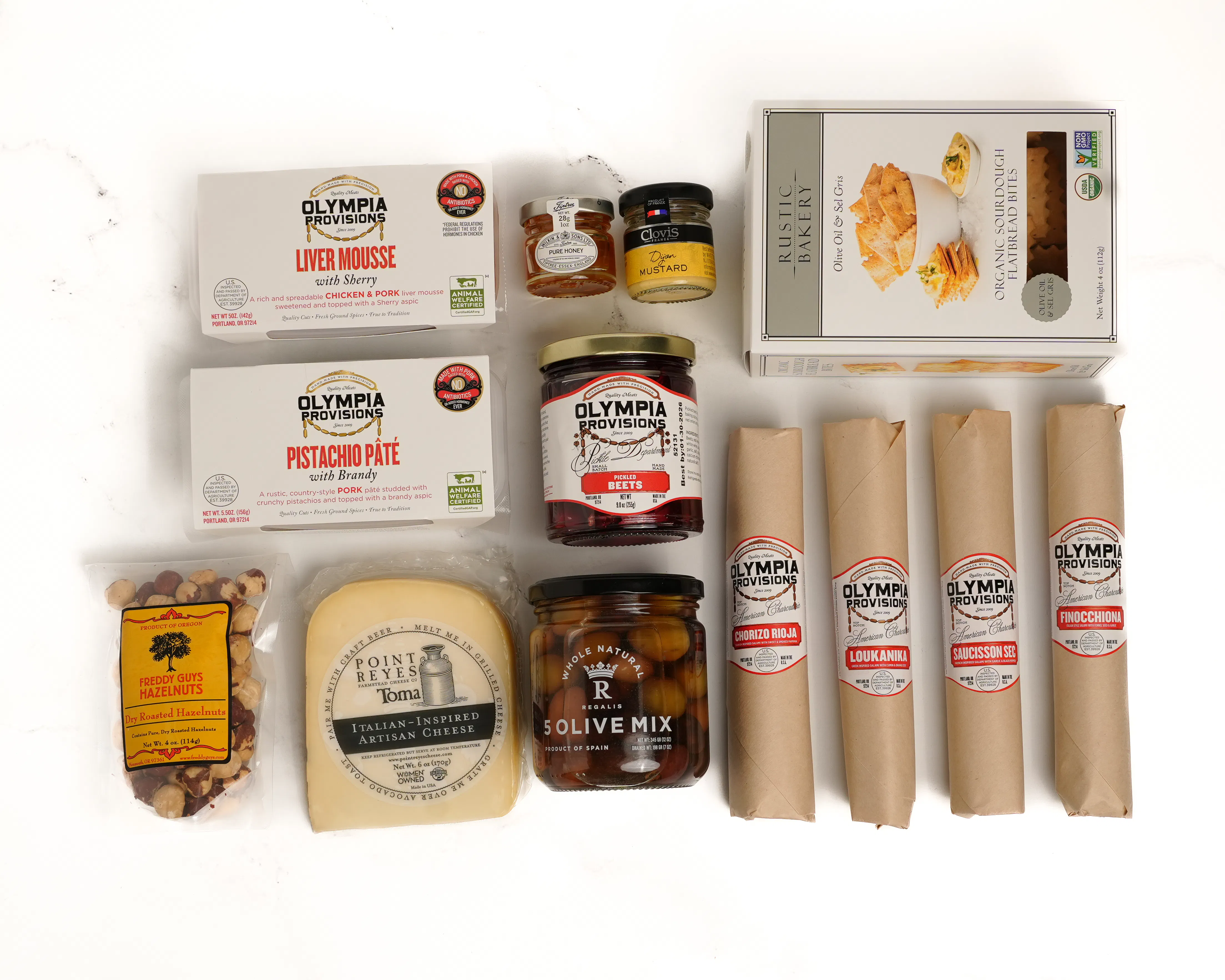 Holiday European Charcuterie Box by Olympia Provisions