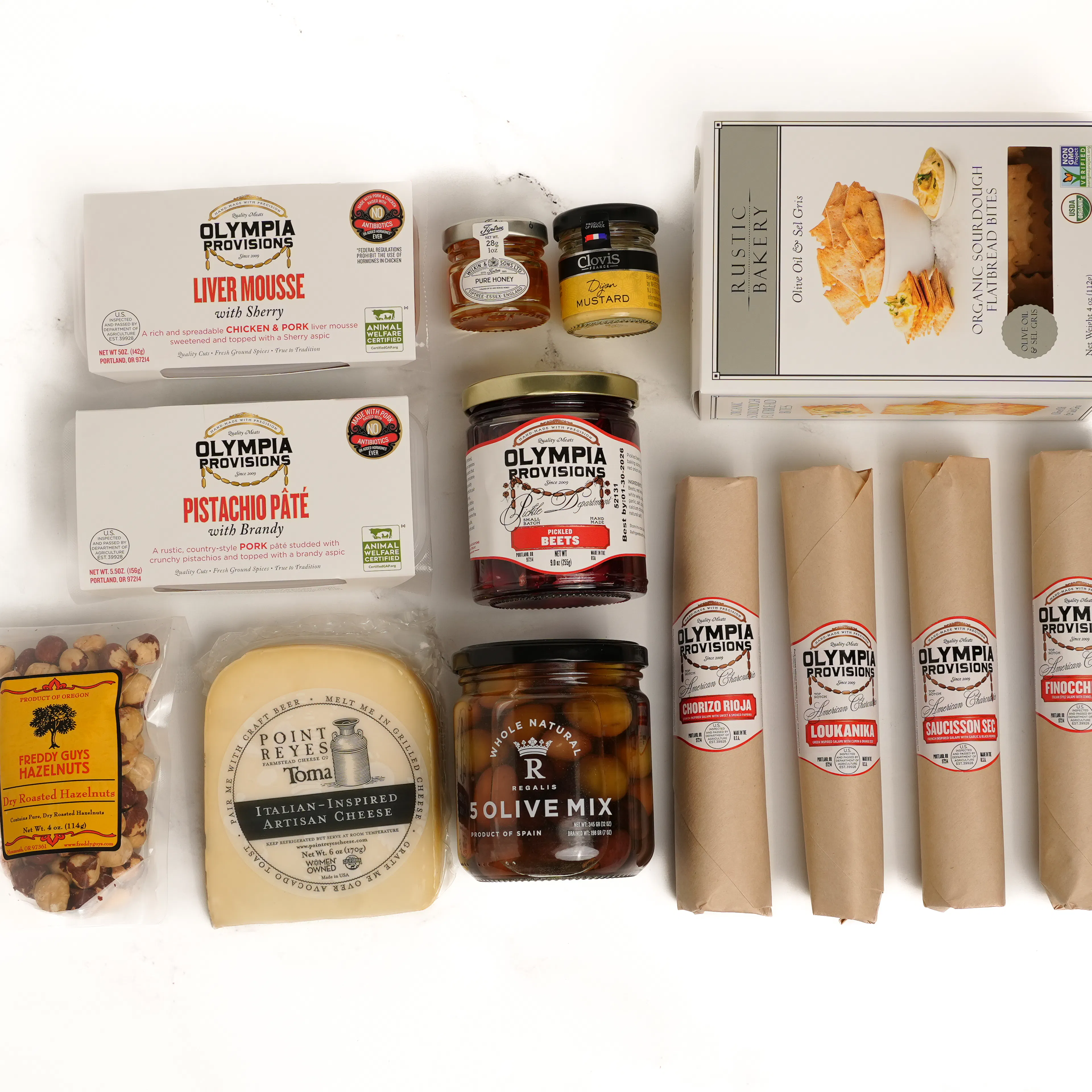 Holiday European Charcuterie Box by Olympia Provisions