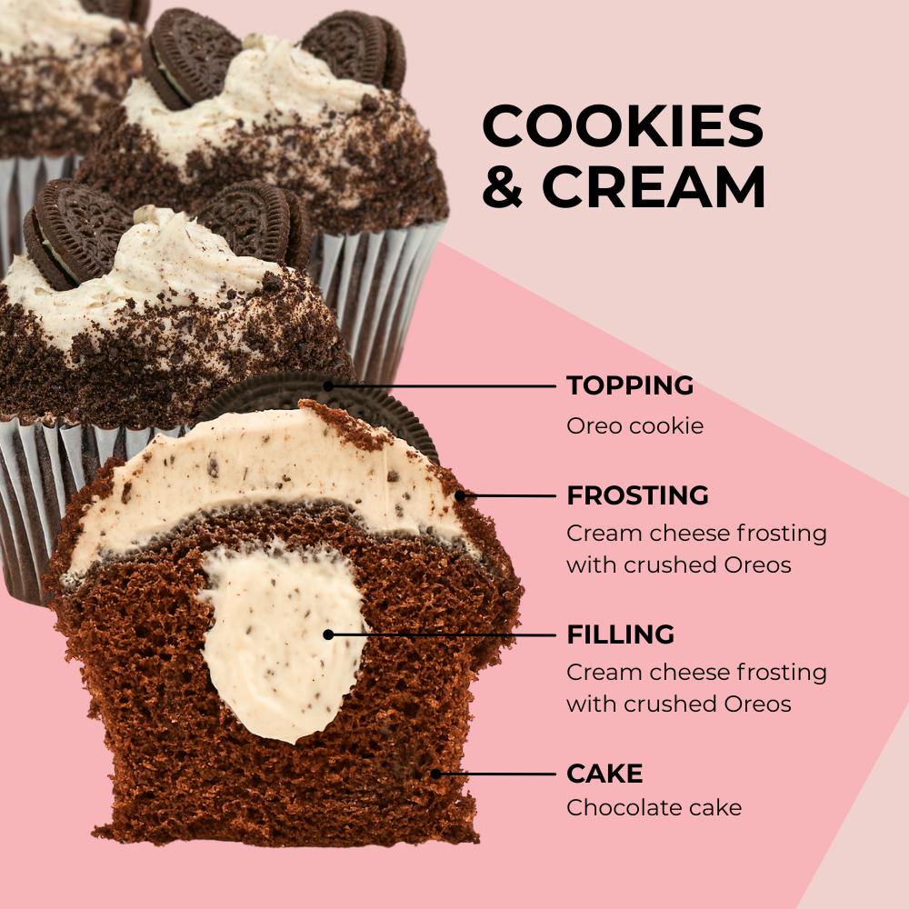 Christmas JUMBO Cupcakes - Choose Your Own 12 Pack by Crumbs Bakeshop - Alternate image 9